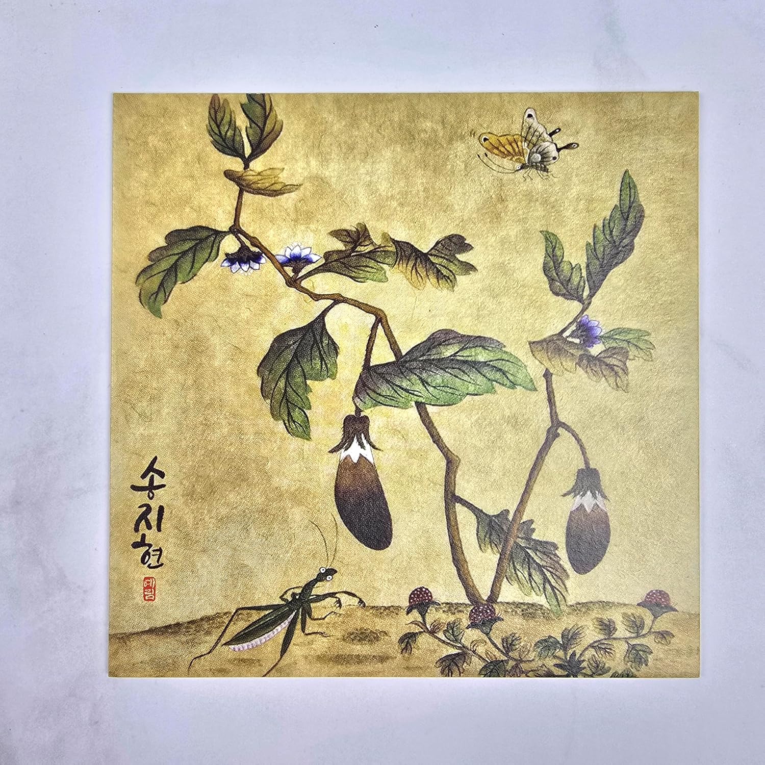 Korean Hanji Drink Coasters / Set of 4