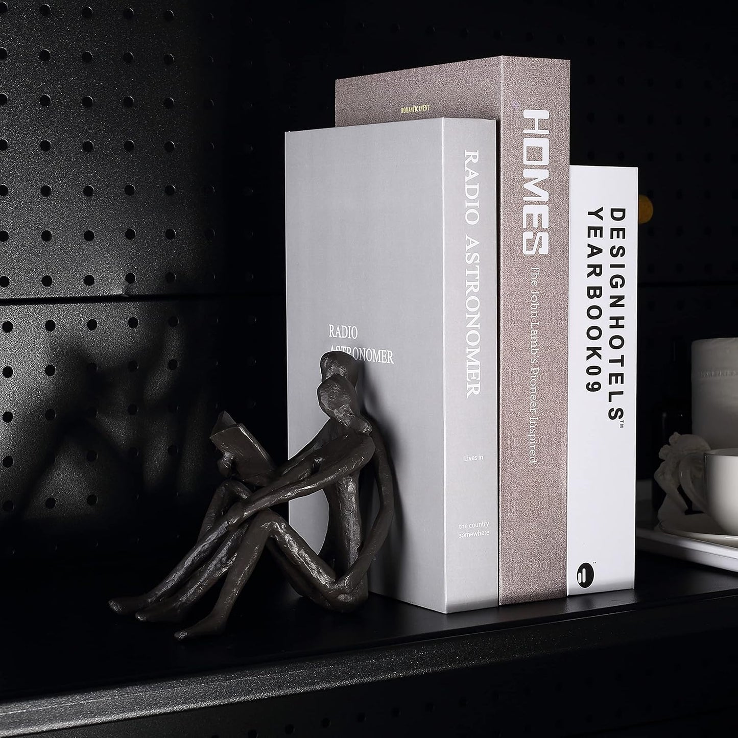 Cast Iron Bookend / Office Desk Decor