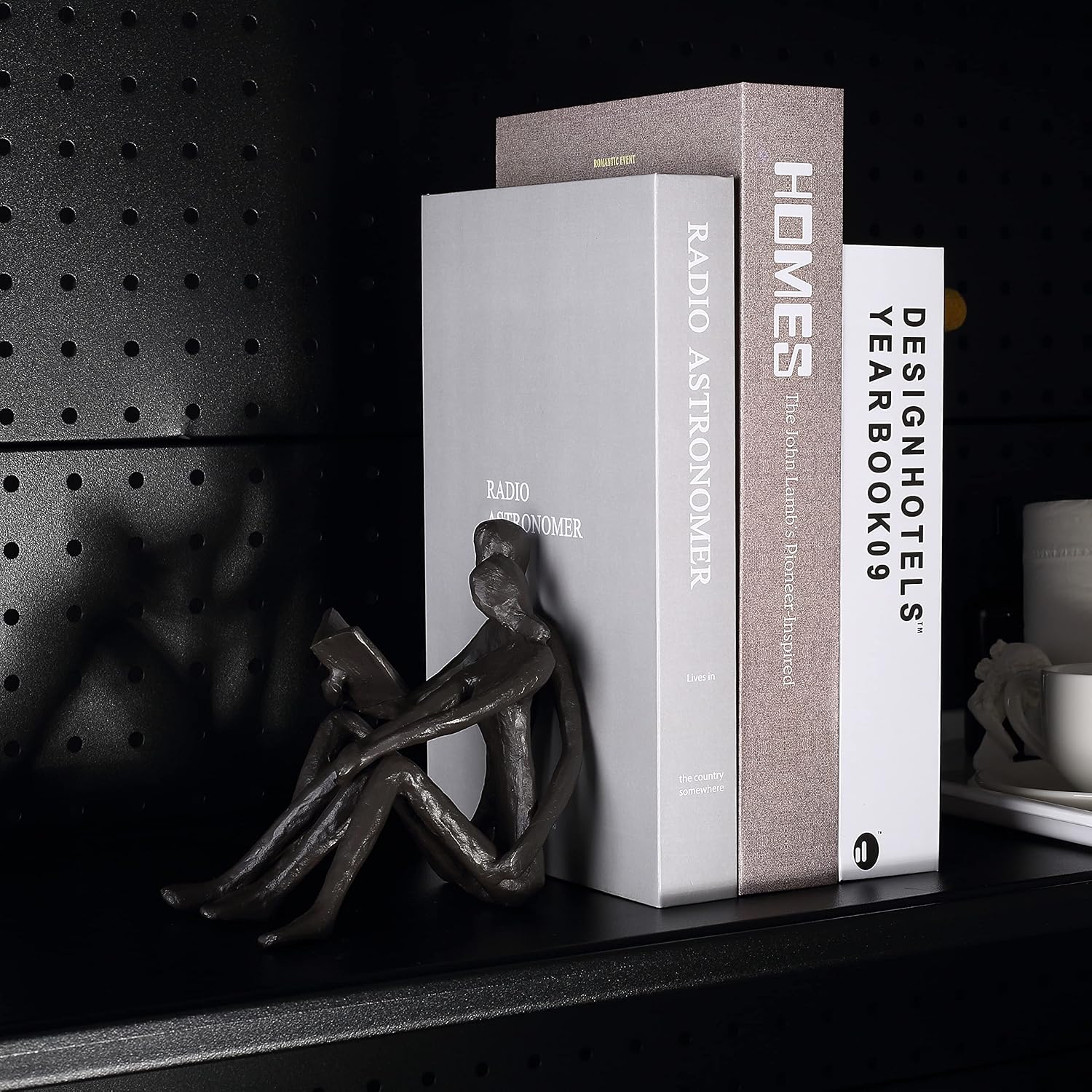 Cast Iron Bookend / Office Desk Decor