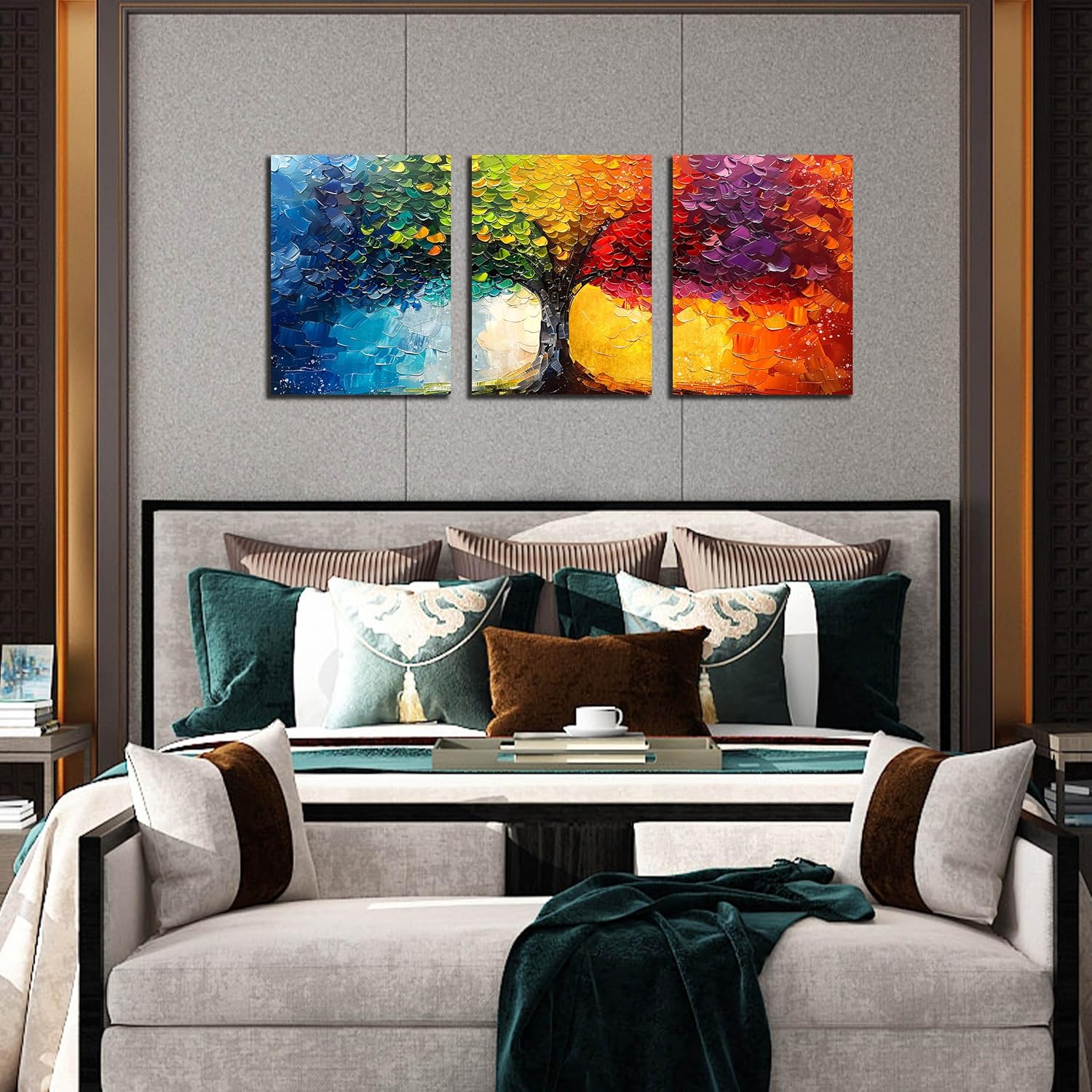 Modern Wall Decor / 16L" x 12W / Colorful 3