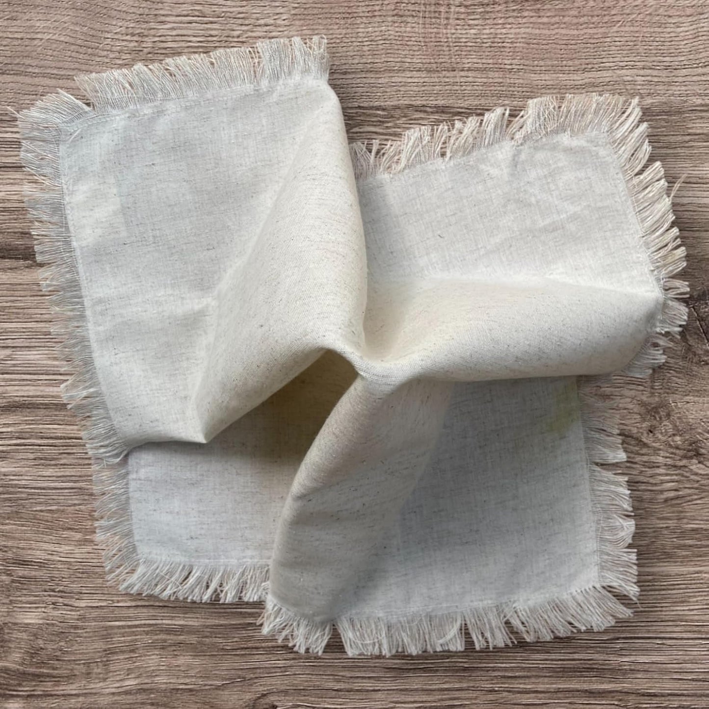 Bedding Craft Cotton Cloth Napkins, Aqua, 18x18, Set of 12 | Durable cotton, hemstitched mitered corners, machine