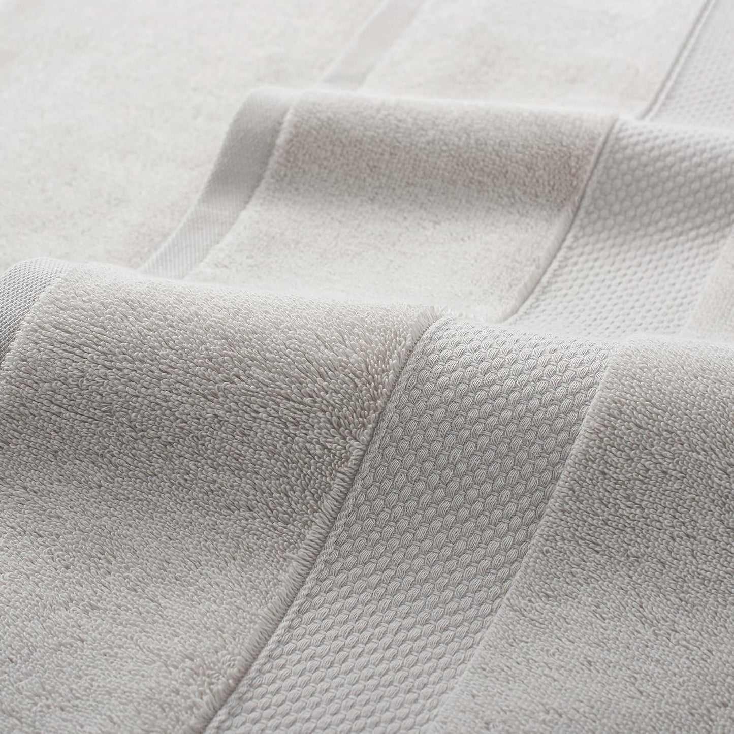Aston & Arden Luxury Egyptian Cotton Bath Towels, Pack of 2, 600 GSM Plush Soft Absorbent Bathroom Towels for Spa or