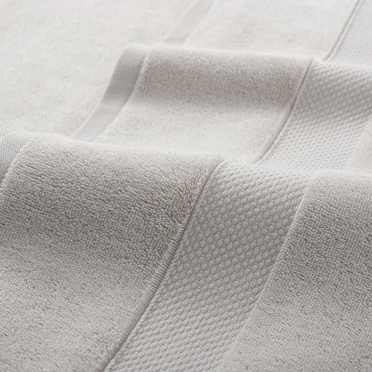 Aston & Arden Luxury Egyptian Cotton Bath Towels, Pack of 2, 600 GSM Plush Soft Absorbent Bathroom Towels for Spa or