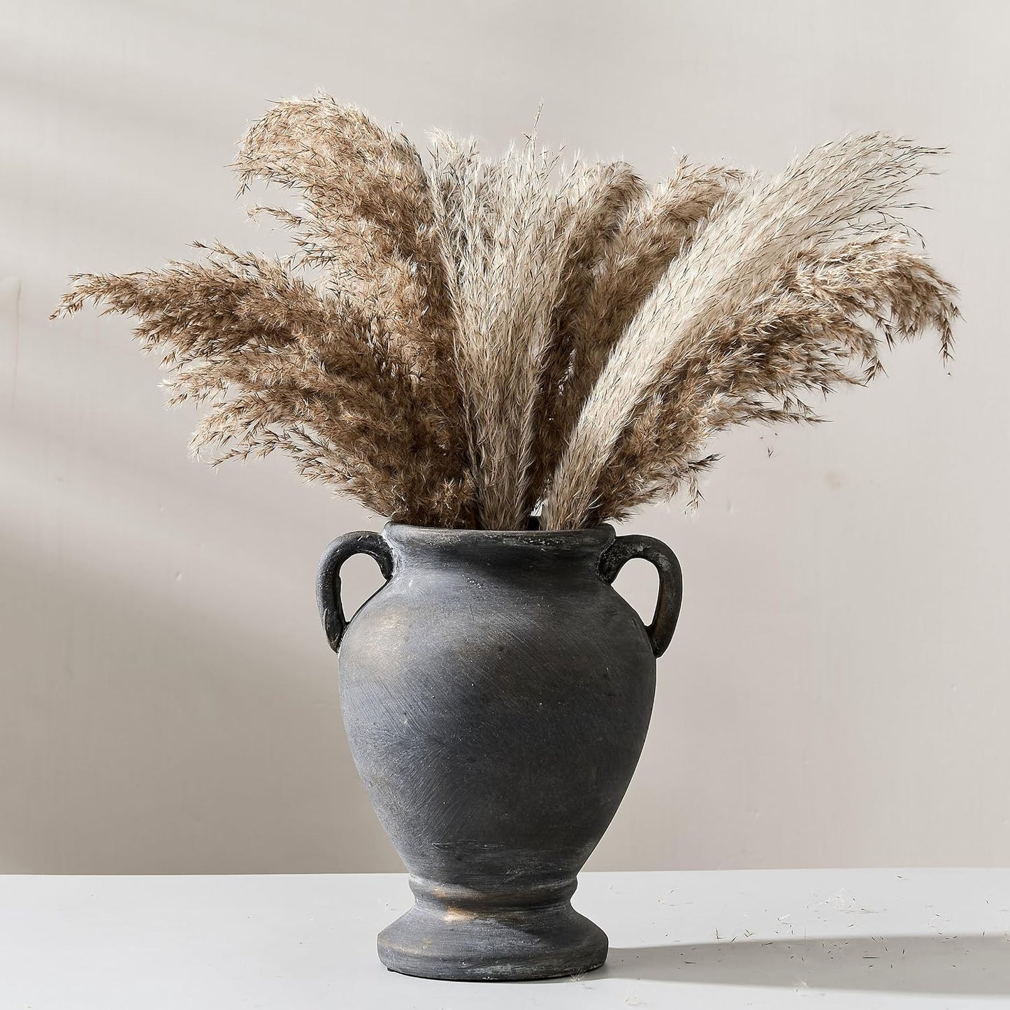 Farmhouse Terracotta Vase / Black Bronze- 8.36 / 8.36 Inch