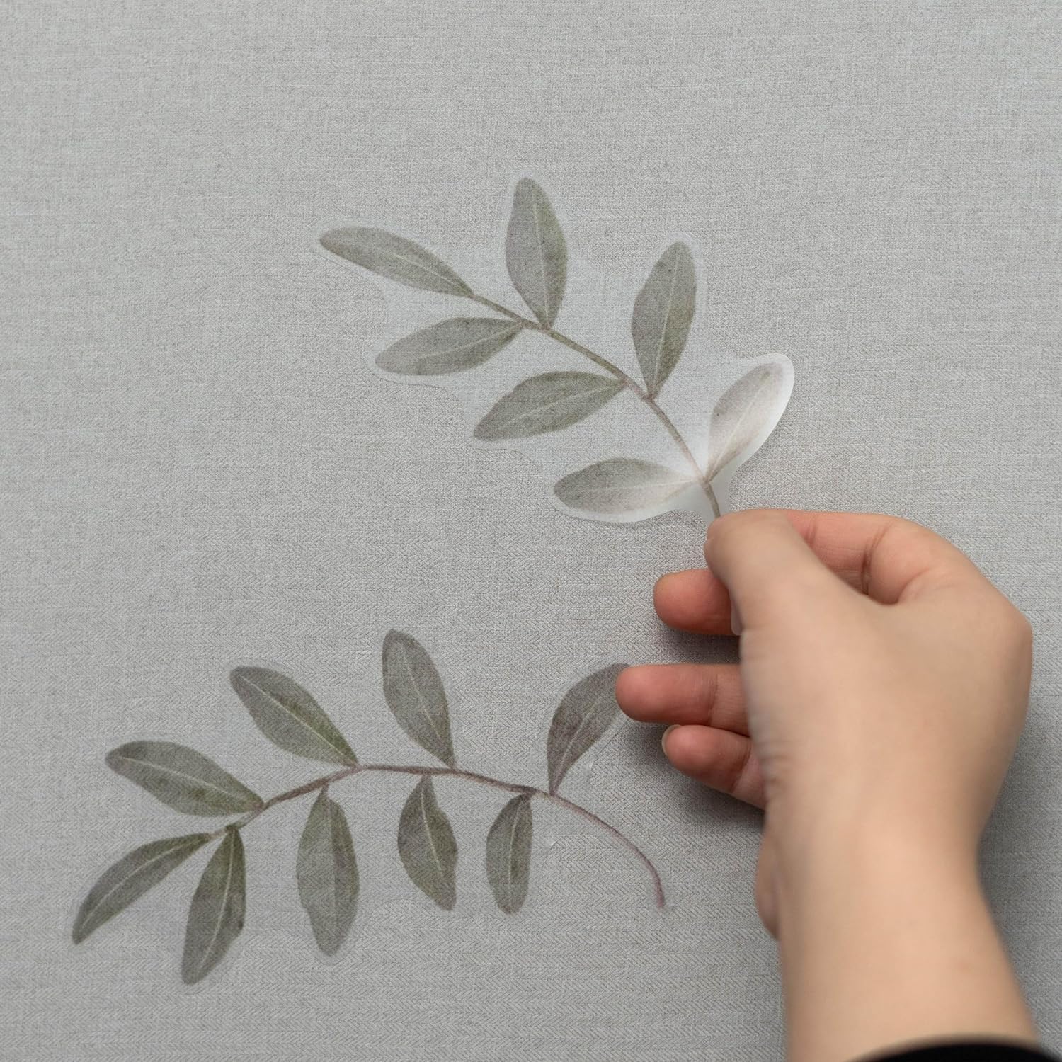 Boho Greenery Leaves Wall Decals / Greenl Leaves / Green