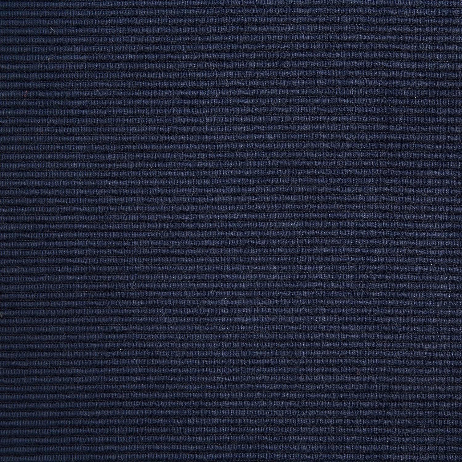 DII Basic Everyday Ribbed Tabletop 100% Cotton, Table Runner, 13x72, Nautical Blue