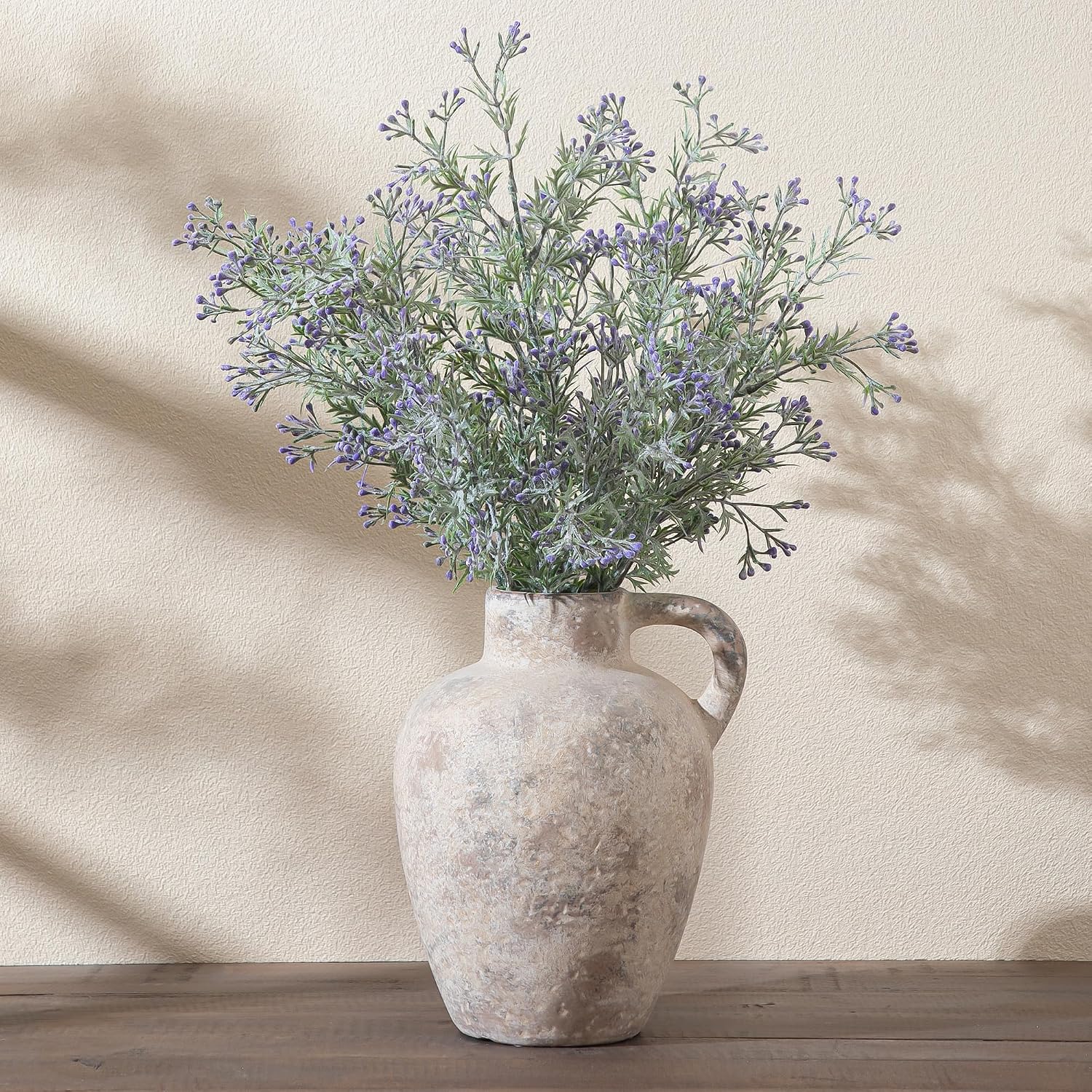 8.85" Handmade Ceramic Vase / Farmhouse-8.85in-3