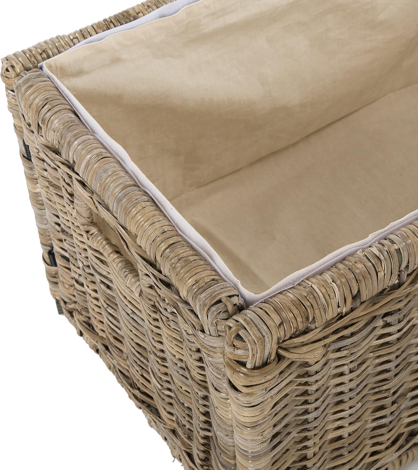 Rattan-Kubusoft Gray / Natural