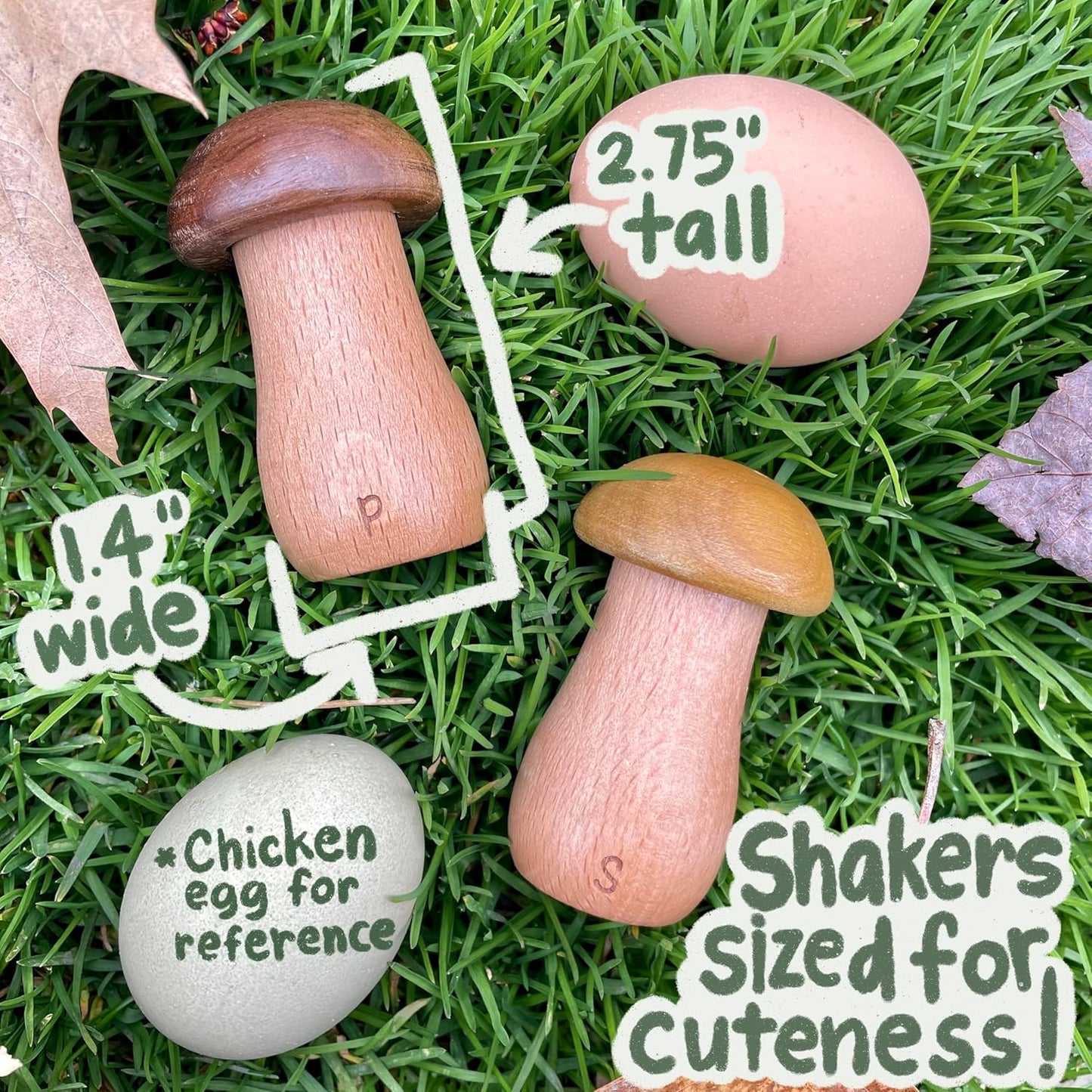 Tiny Salt and Pepper Shaker Set
