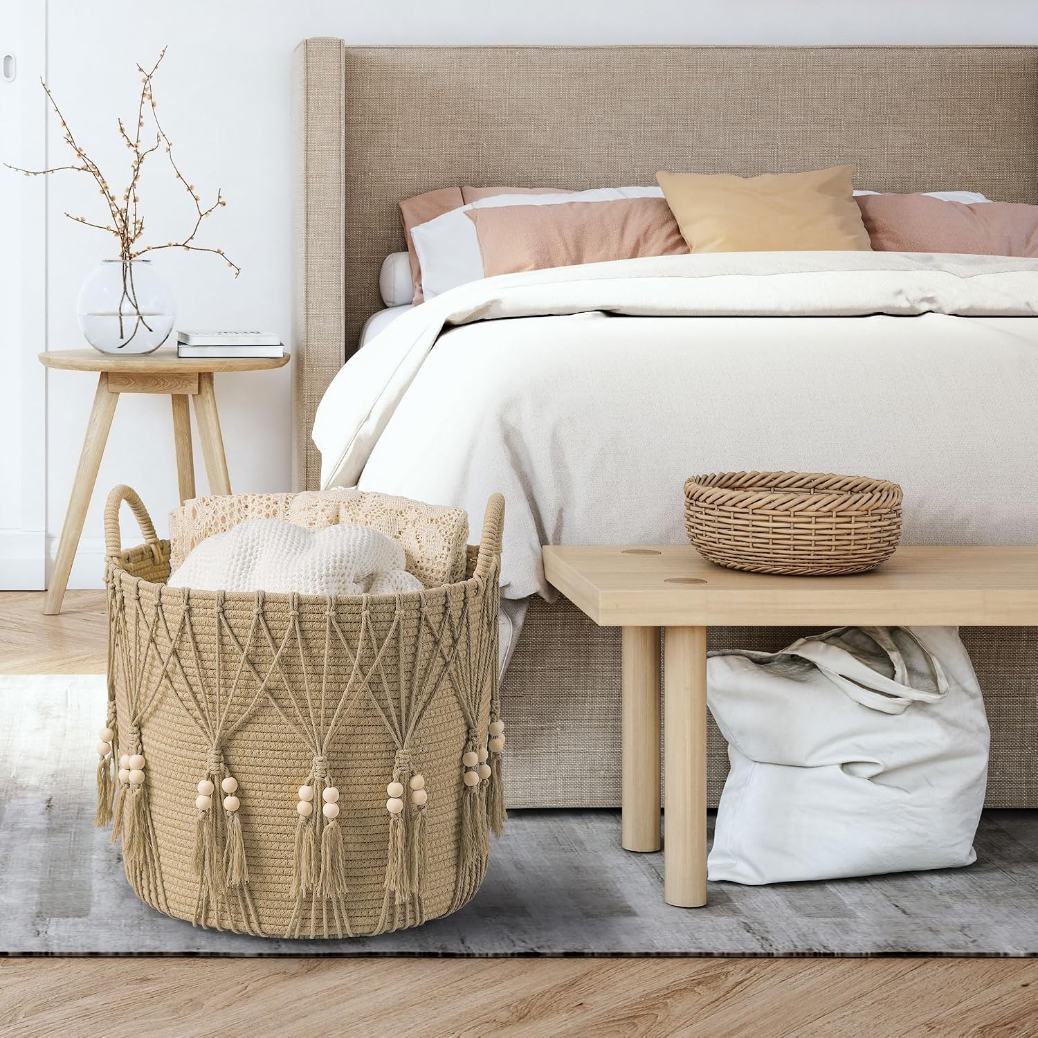 Blanket Basket / Natural