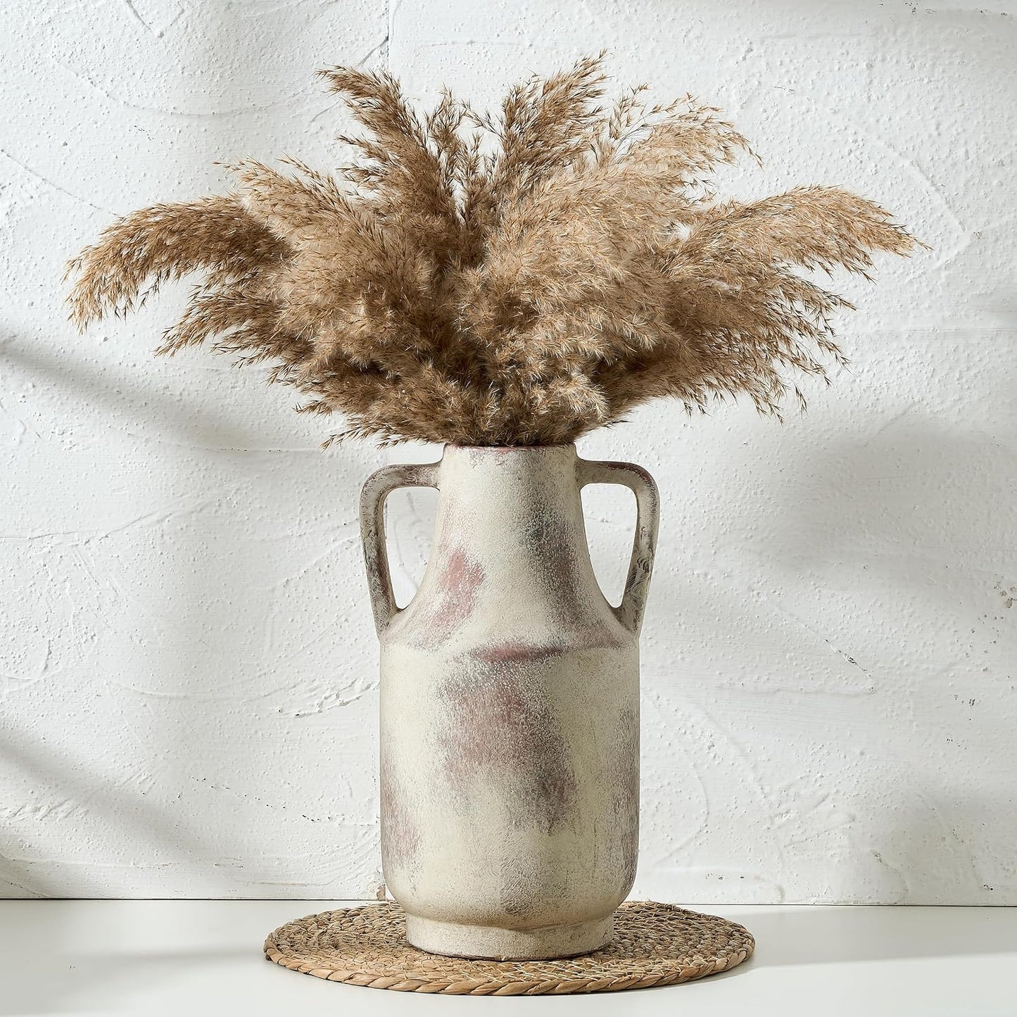 Ceramic Rustic Flower Vase / 112-terra / 12 Inch