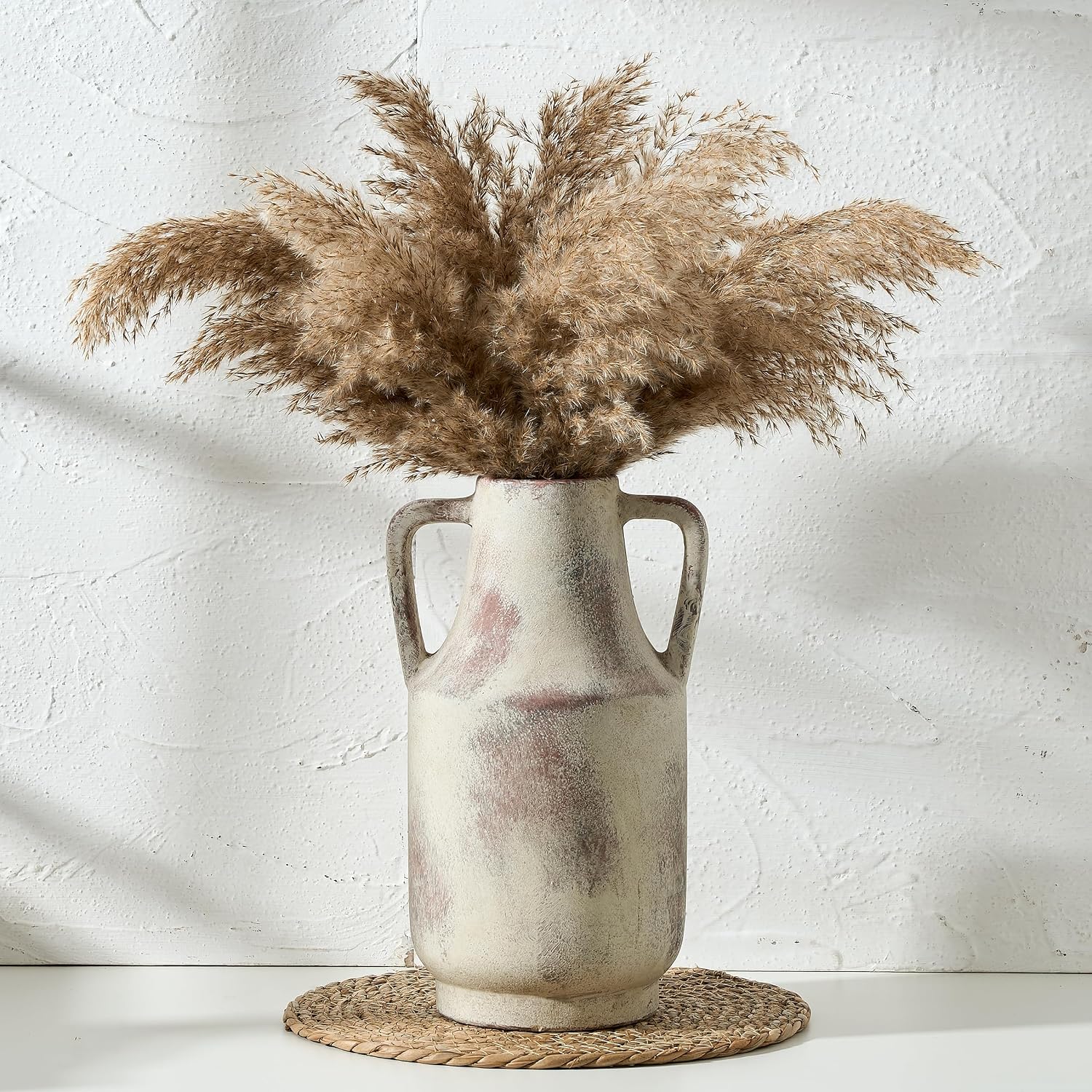 Ceramic Rustic Flower Vase / 112-terra / 12 Inch