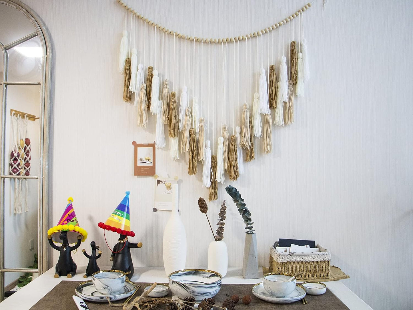 Large Macrame Wall Hanging / Cream