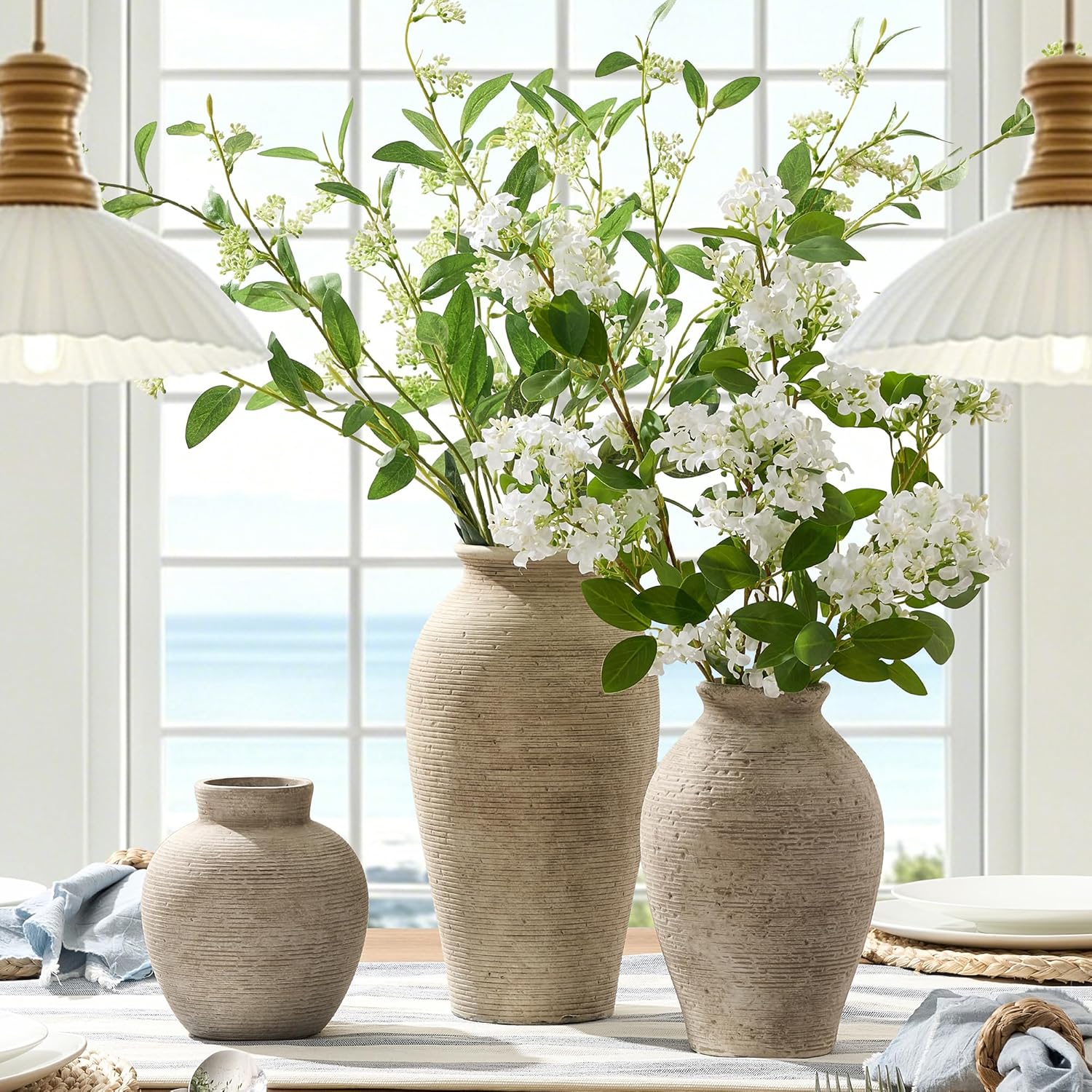 Ceramic Flower Vase Home Decor / Retro-9