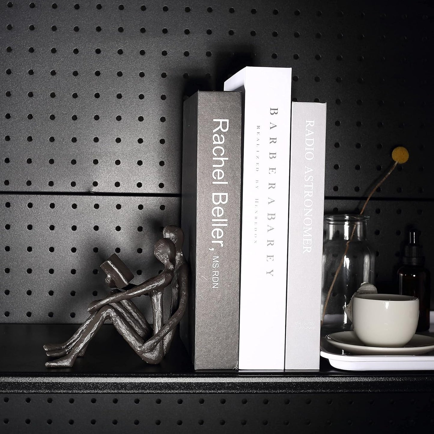 Cast Iron Bookend / Office Desk Decor