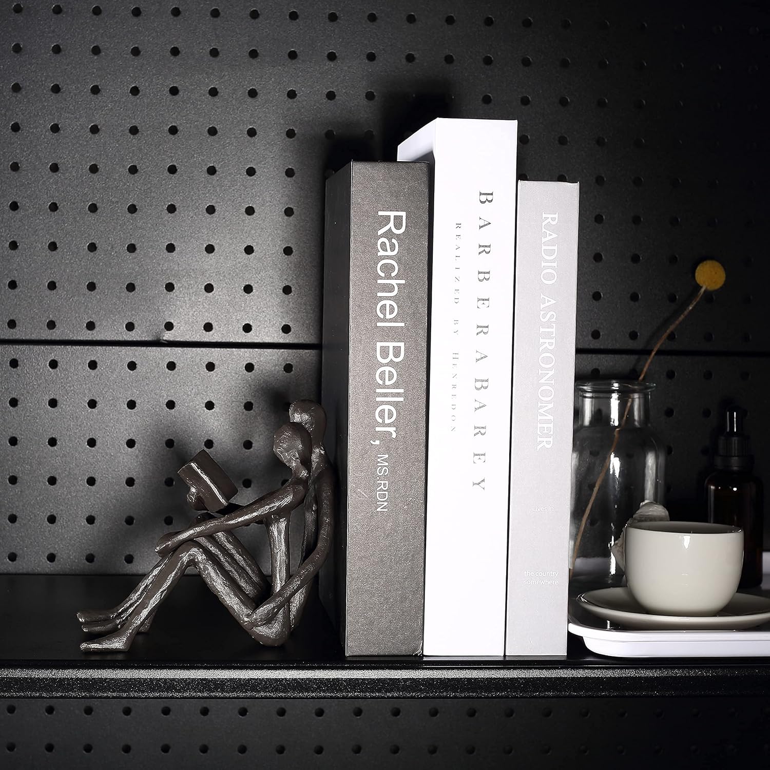 Cast Iron Bookend / Office Desk Decor