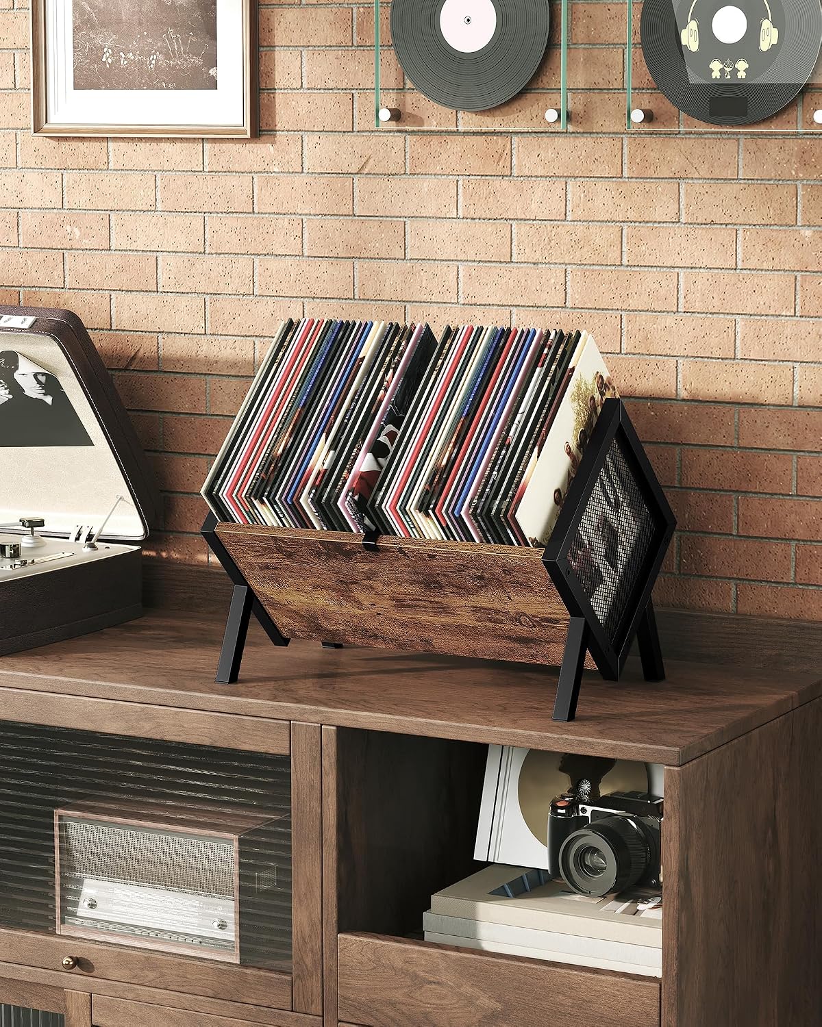 Vinyl Record Holder, Vinyl Record Storage Rack, Album Display Rack, Versatile Storage Shelf, Album Organizer, for