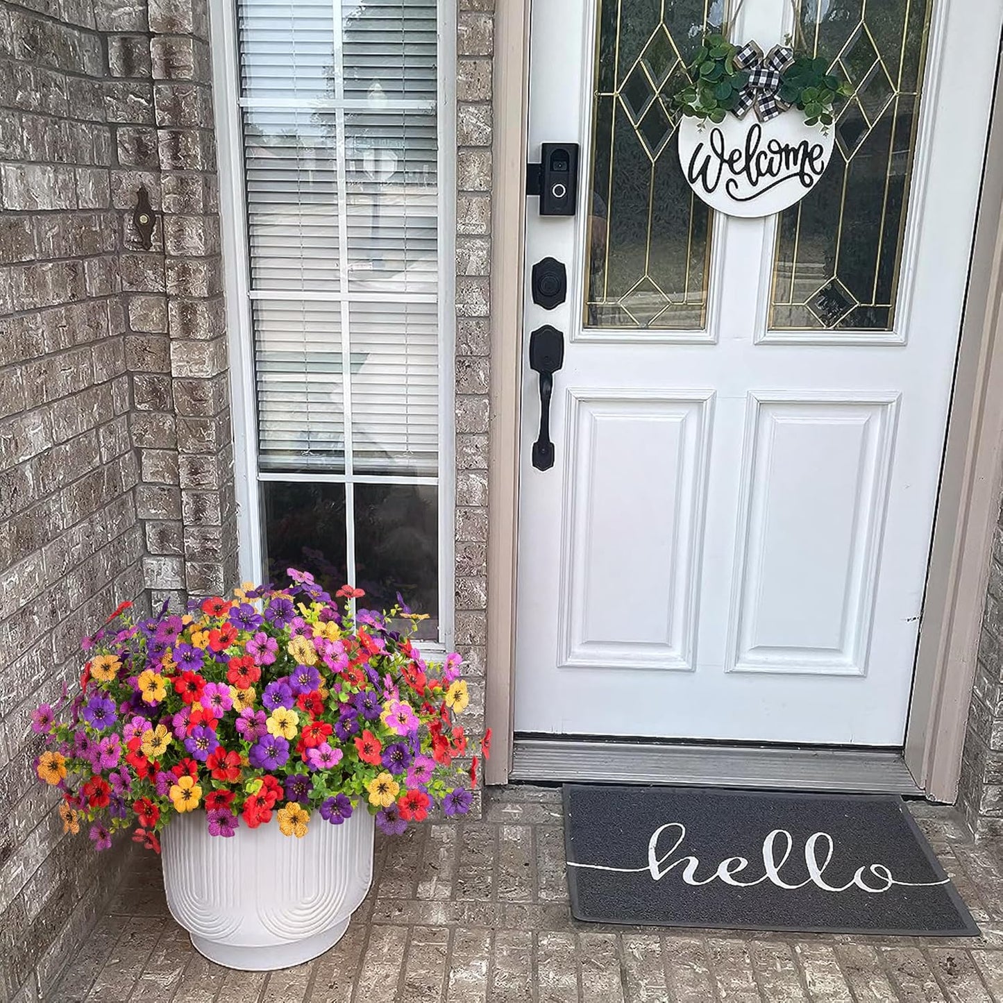 Artificial Flowers / 12 Bundles Fake Summer Daisy / 4 Colors