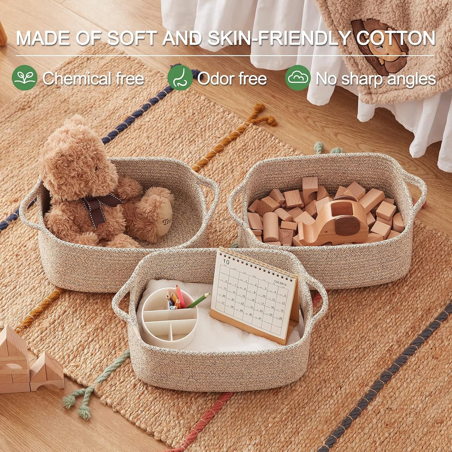 Woven Baskets for Storage