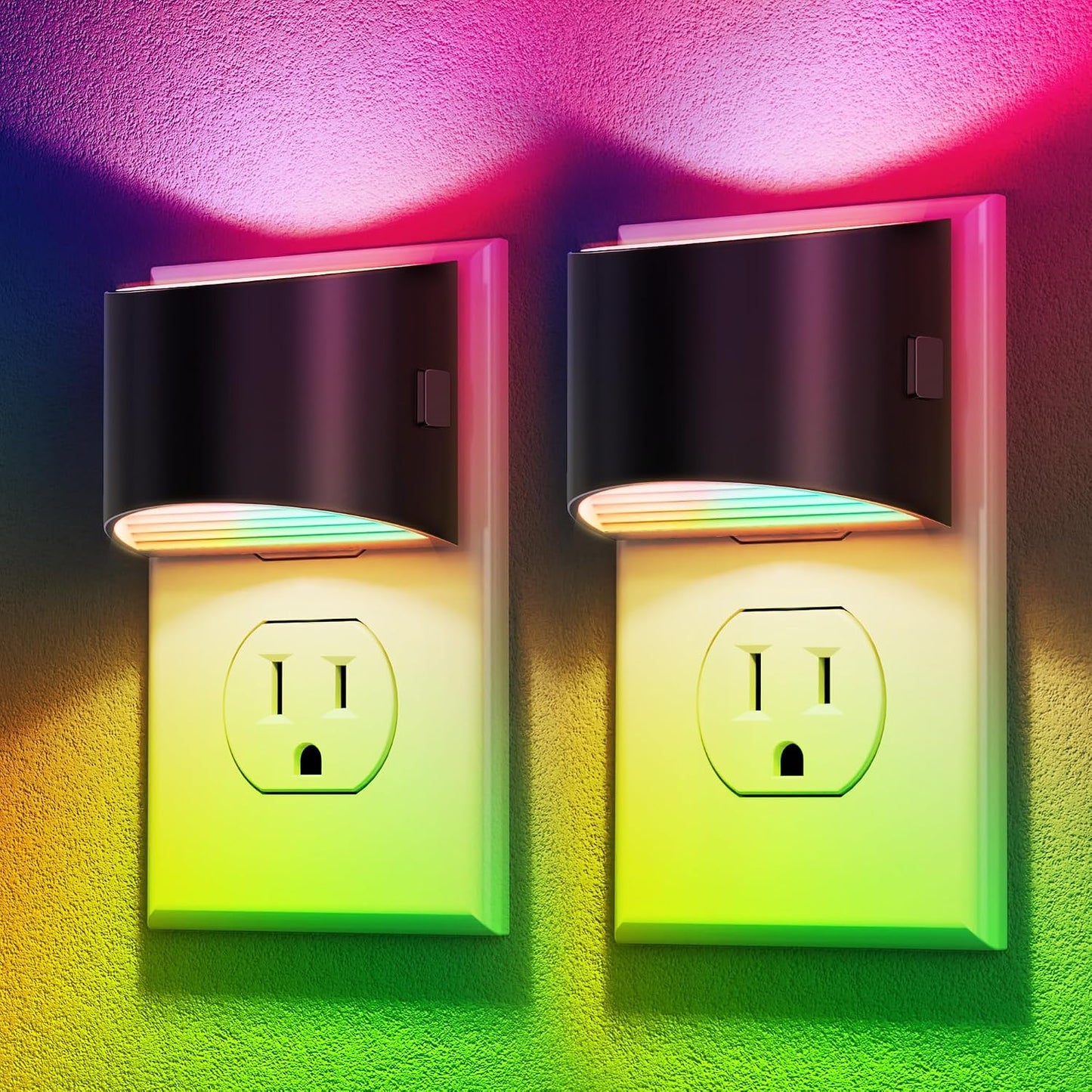 DORESshop Night Light, Night Lights Plug into Wall, Adjustable, RGB