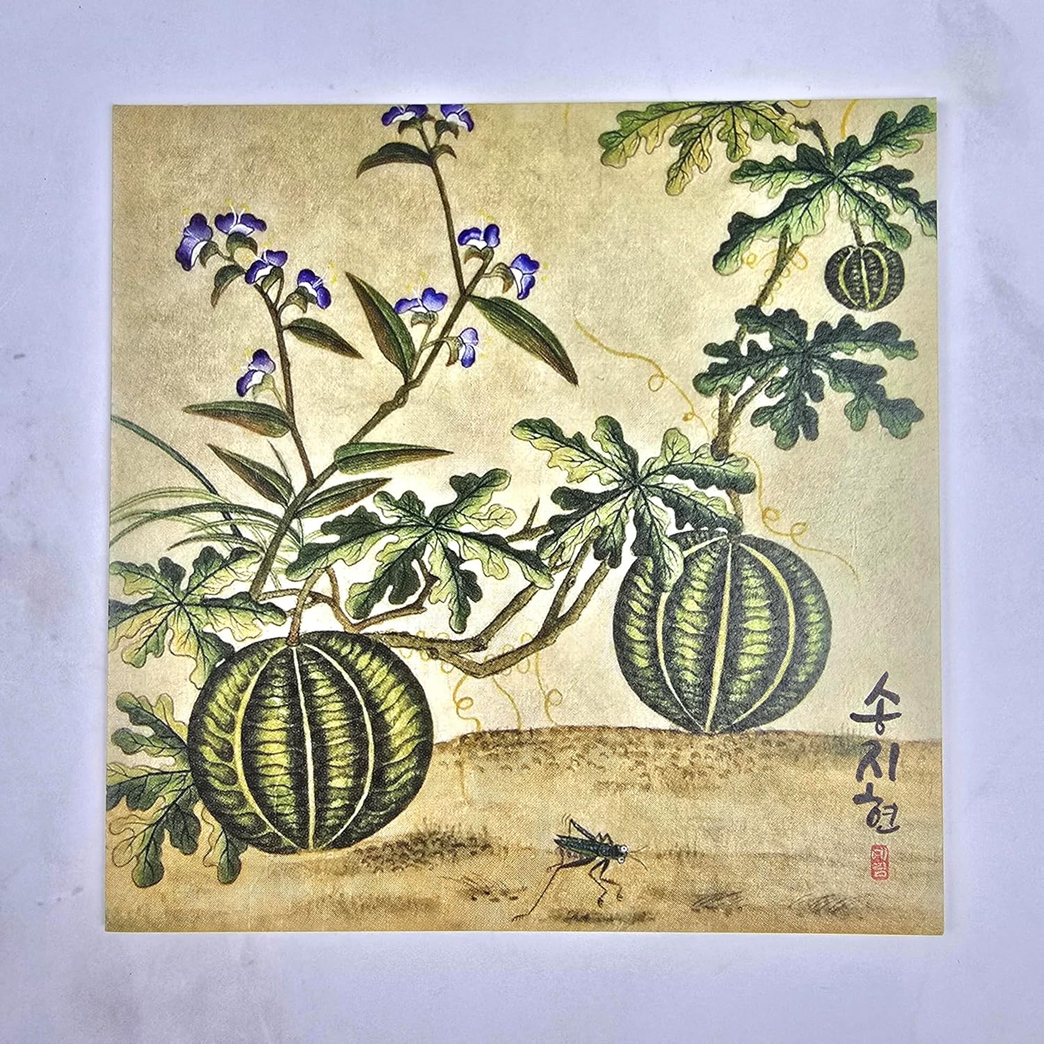 Korean Hanji Drink Coasters / Set of 4