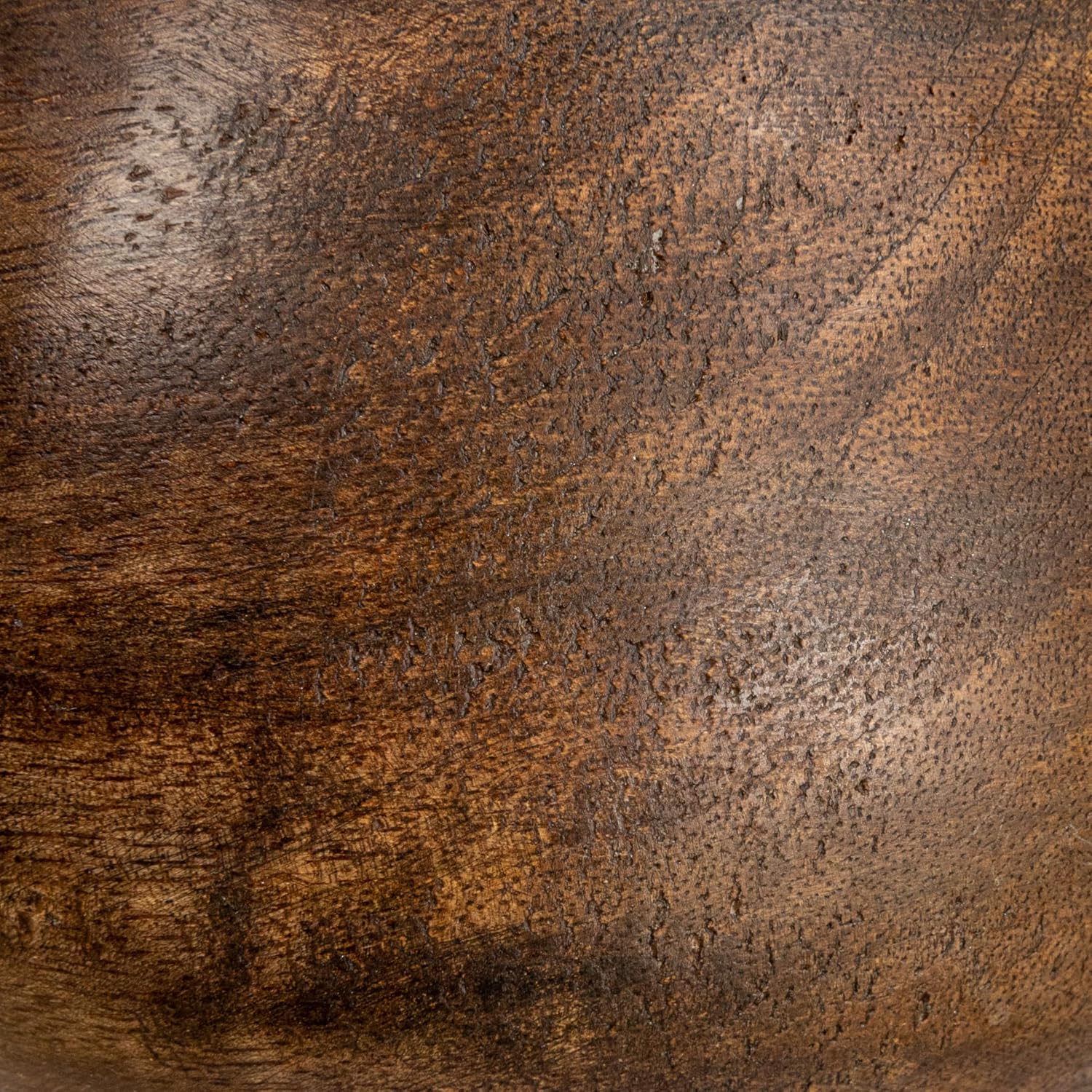 Mango Wood Bowl / Walnut Finish