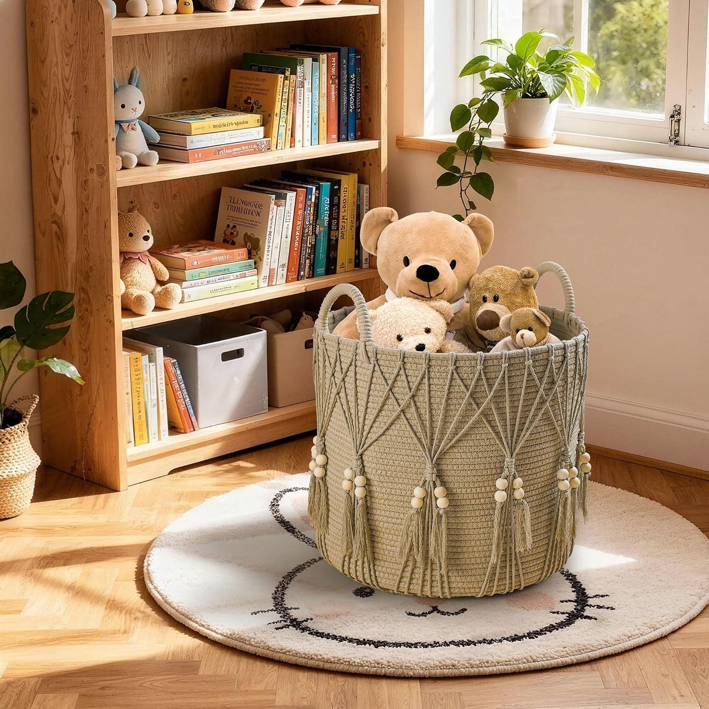 Blanket Basket / Natural