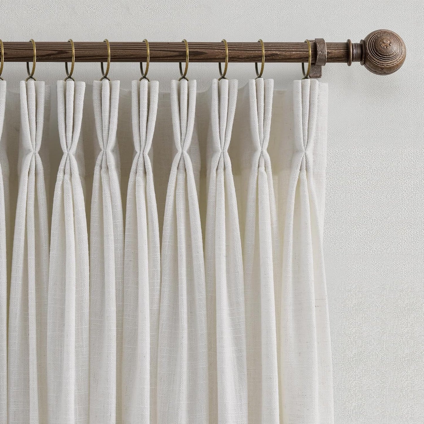 Joydeco Blackout Curtains for Bedroom - 108 Inch Long 100% Light Blocking 2 Panels Cappuccino Drapes, Thermal Insulated