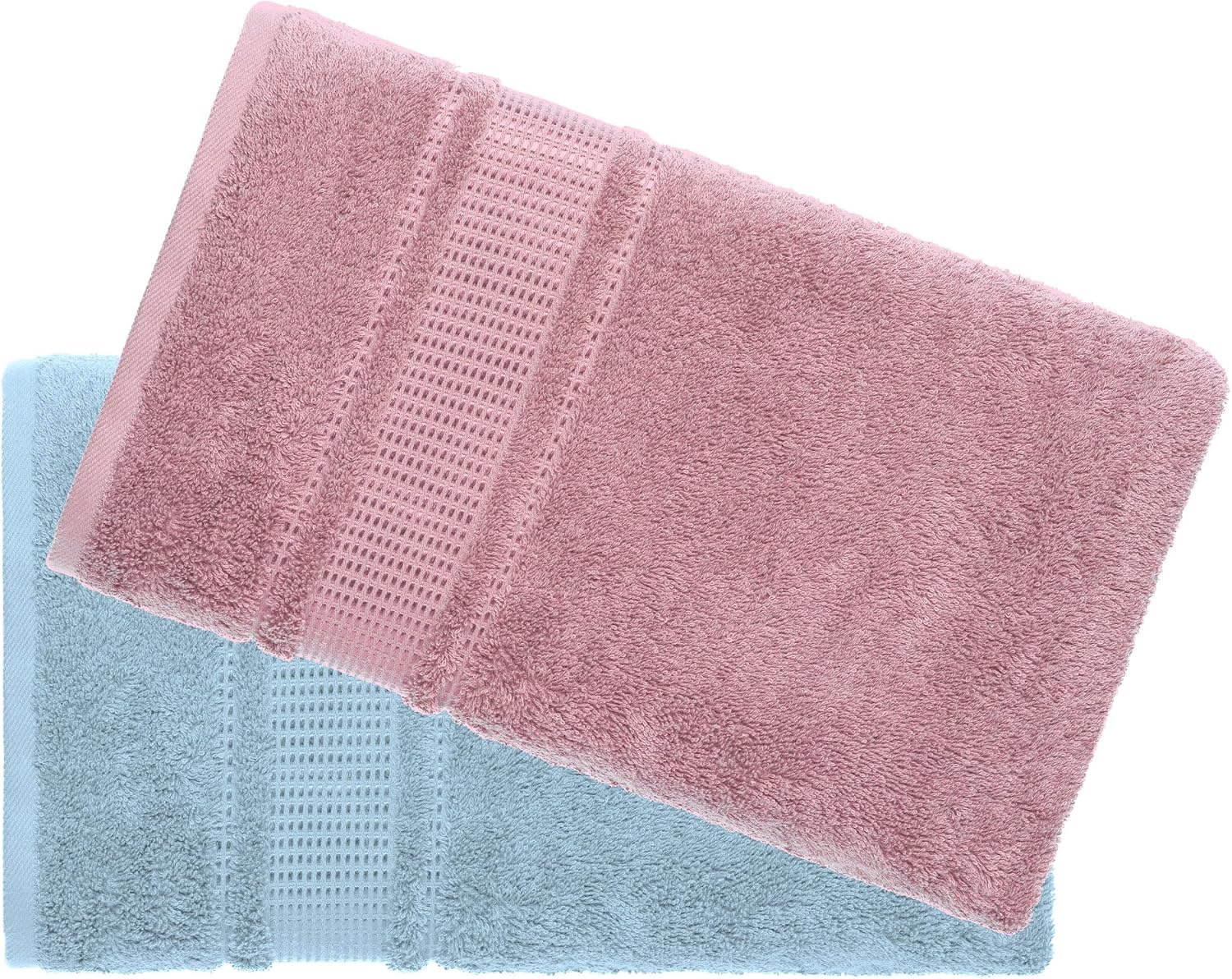 Fingertip Towels 8 Pack, 100% Turkish Cotton, Small Hand Towels for Body and Face, 12 x 18 in, Soft and Absorbent