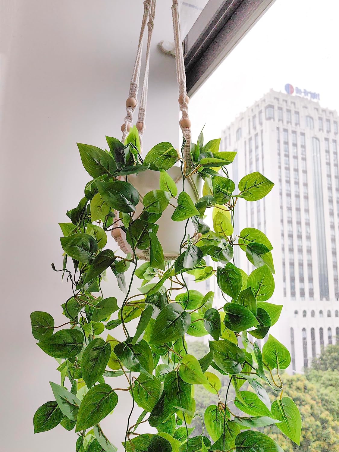 Fake Vines Faux Hanging Planter / Fake Plants NO LED