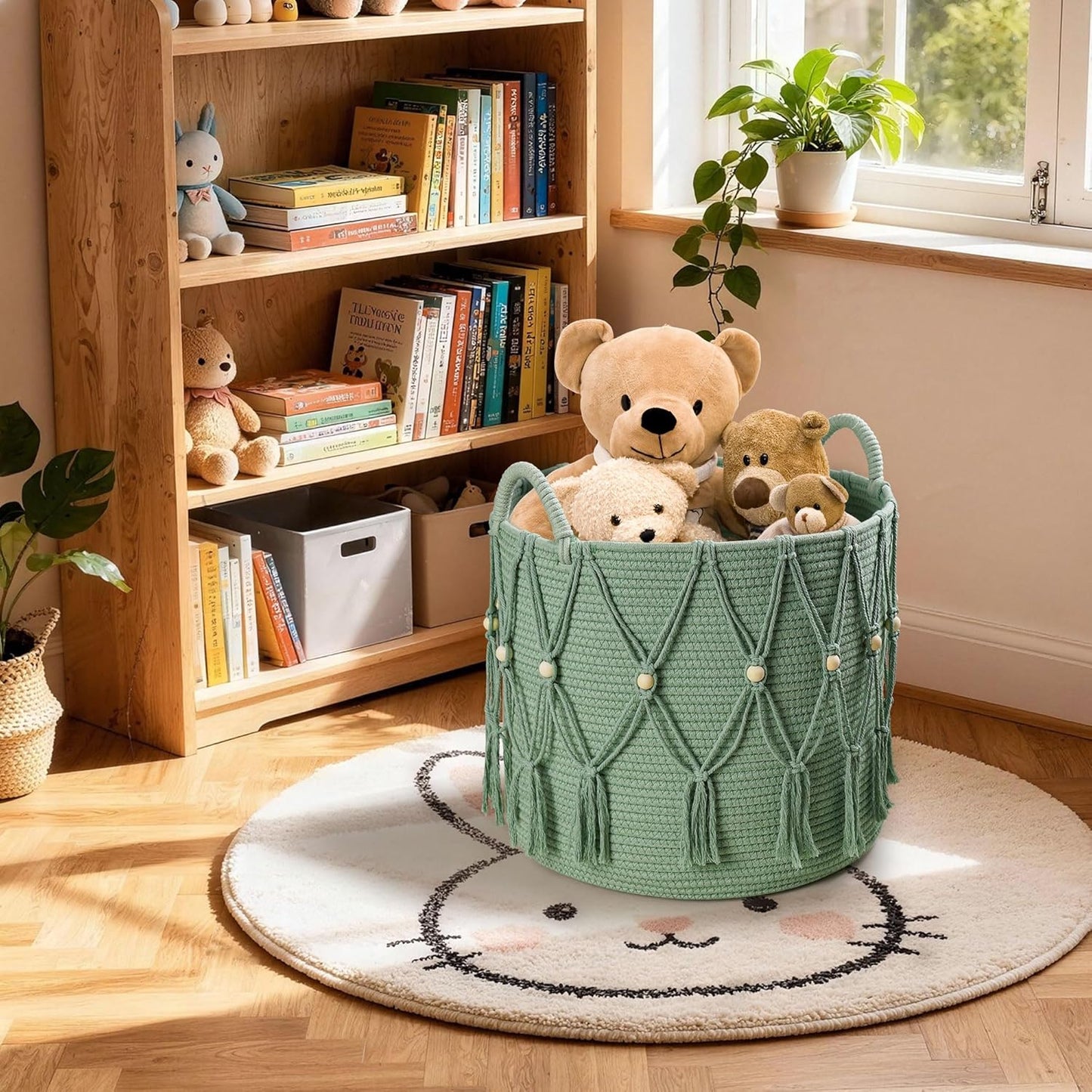 Blanket Basket / Green
