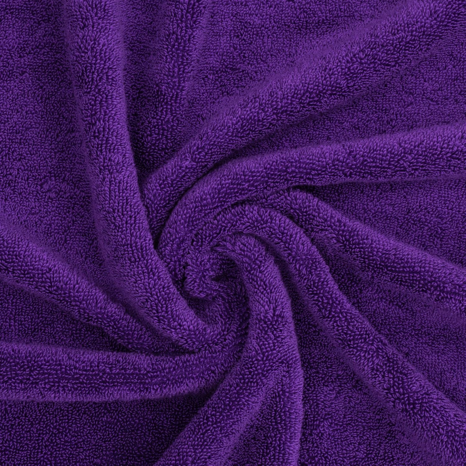 American Soft Linen Salem 100% Cotton Turkish 4 Piece Hand Towels for Bathroom, 600 GSM Soft Absorbent Quickdry Hand