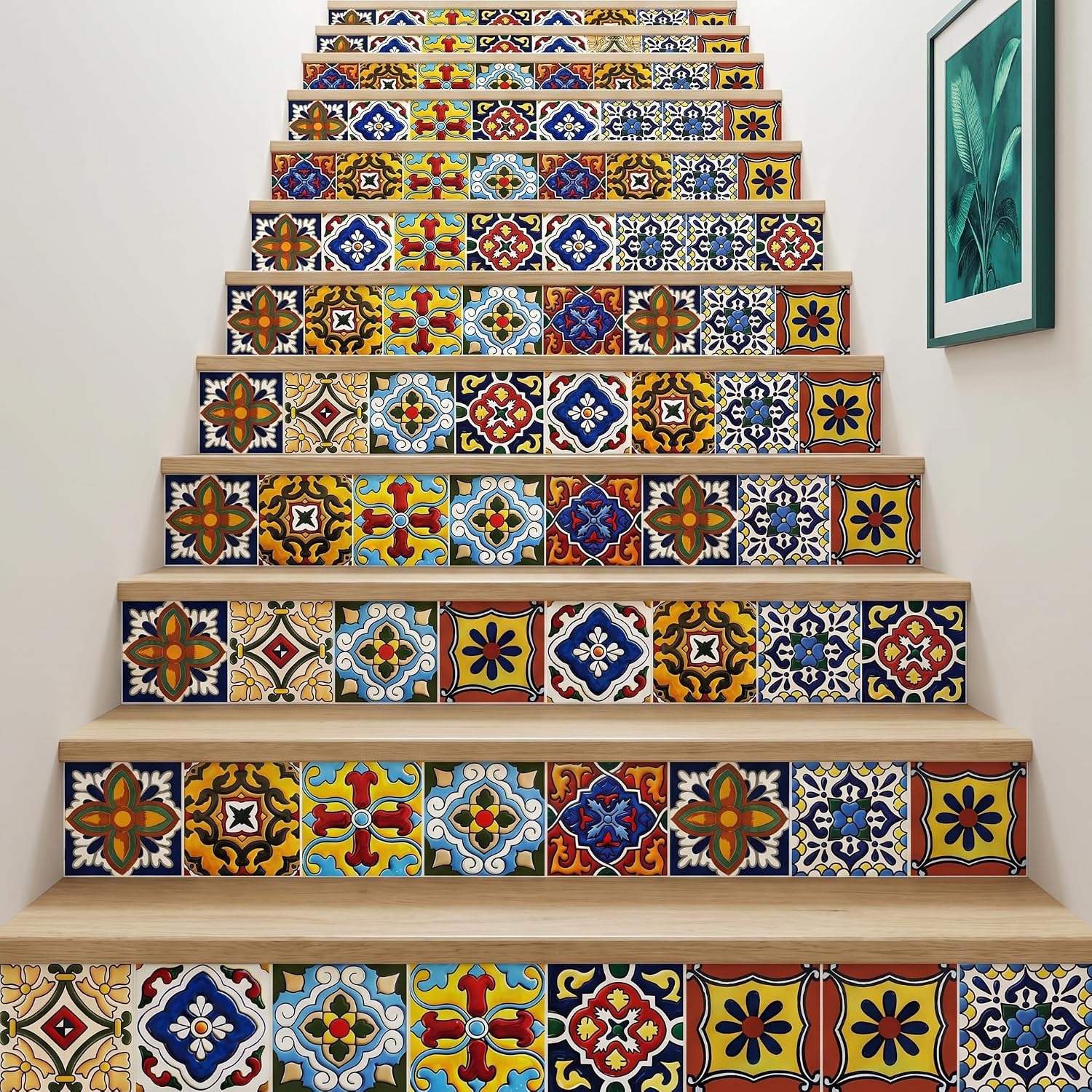 Tuscan Style Tile Decals / 4 x 4 / Set of 30