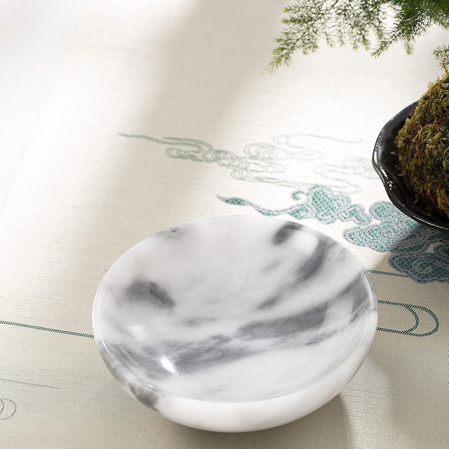 Mini Decorative Bowls / White&grey / 4.72 Inch