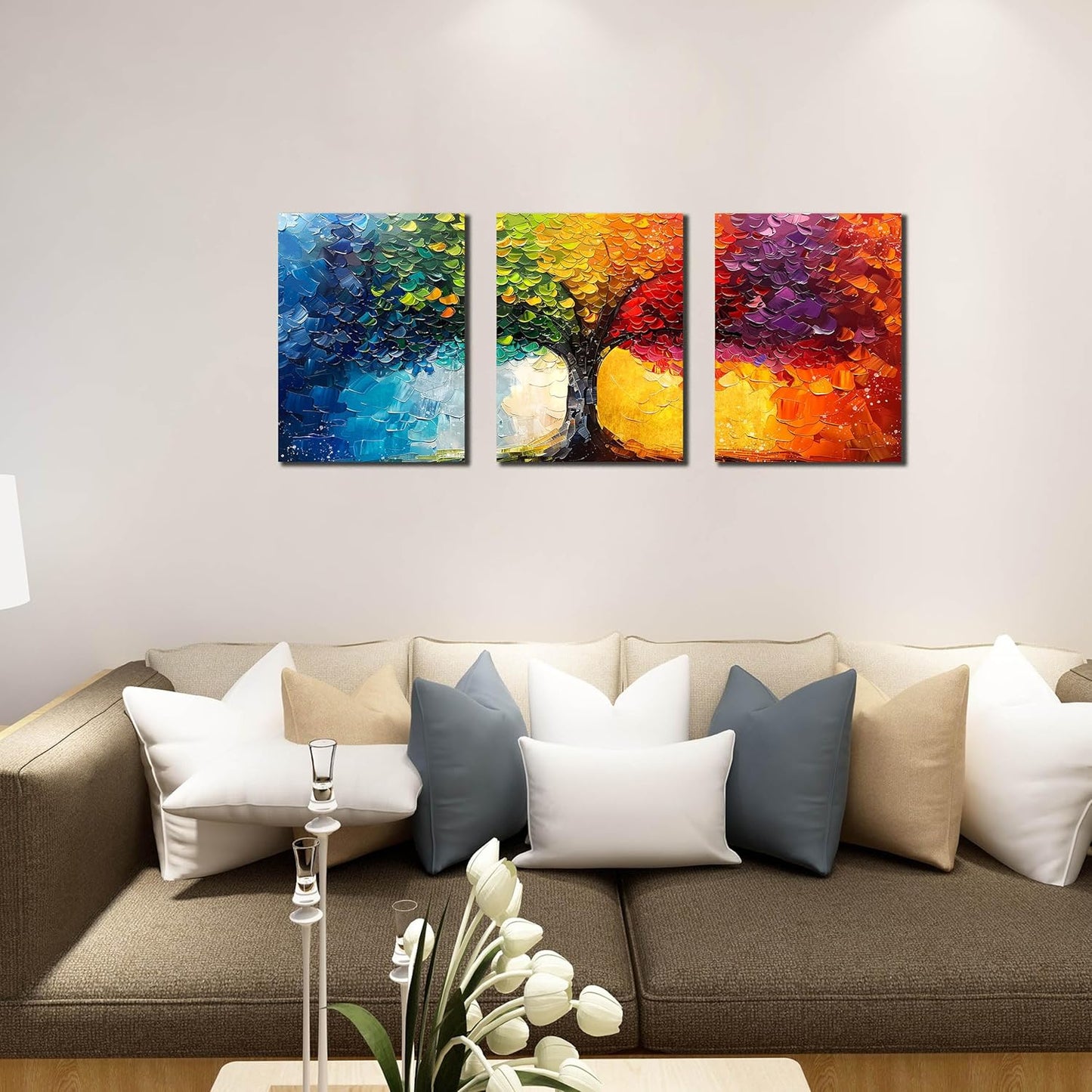 Modern Wall Decor / 16L" x 12W / Colorful 3
