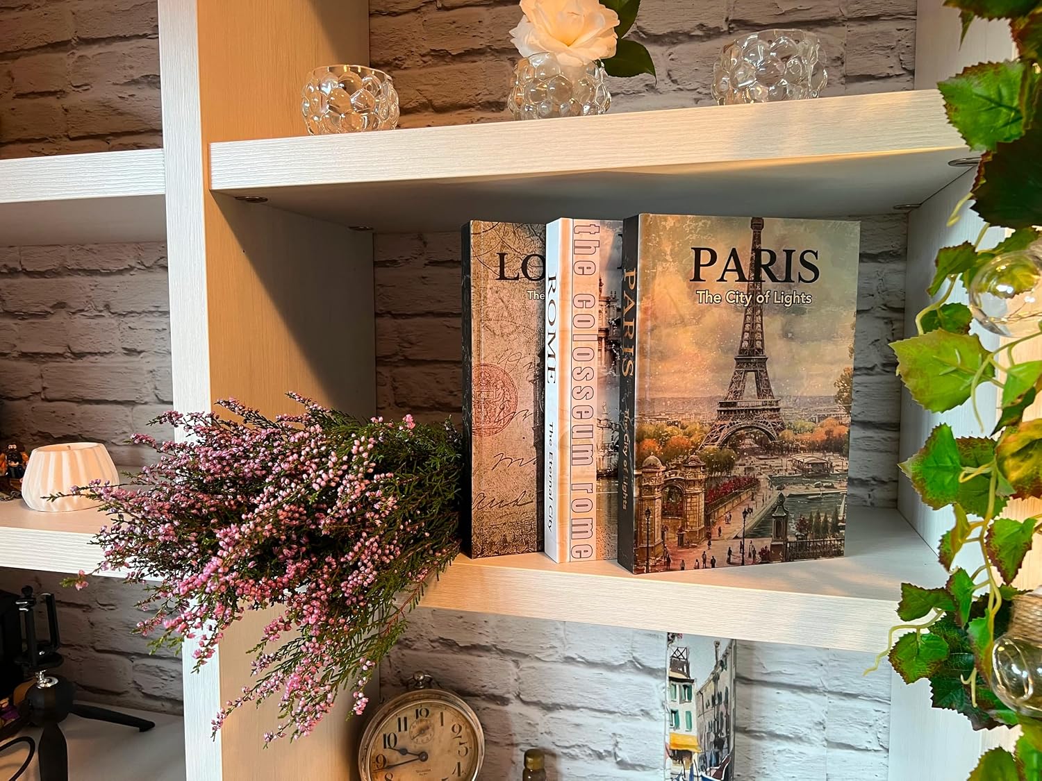 Decorative Books / . Decorative Boxes / Set of 3