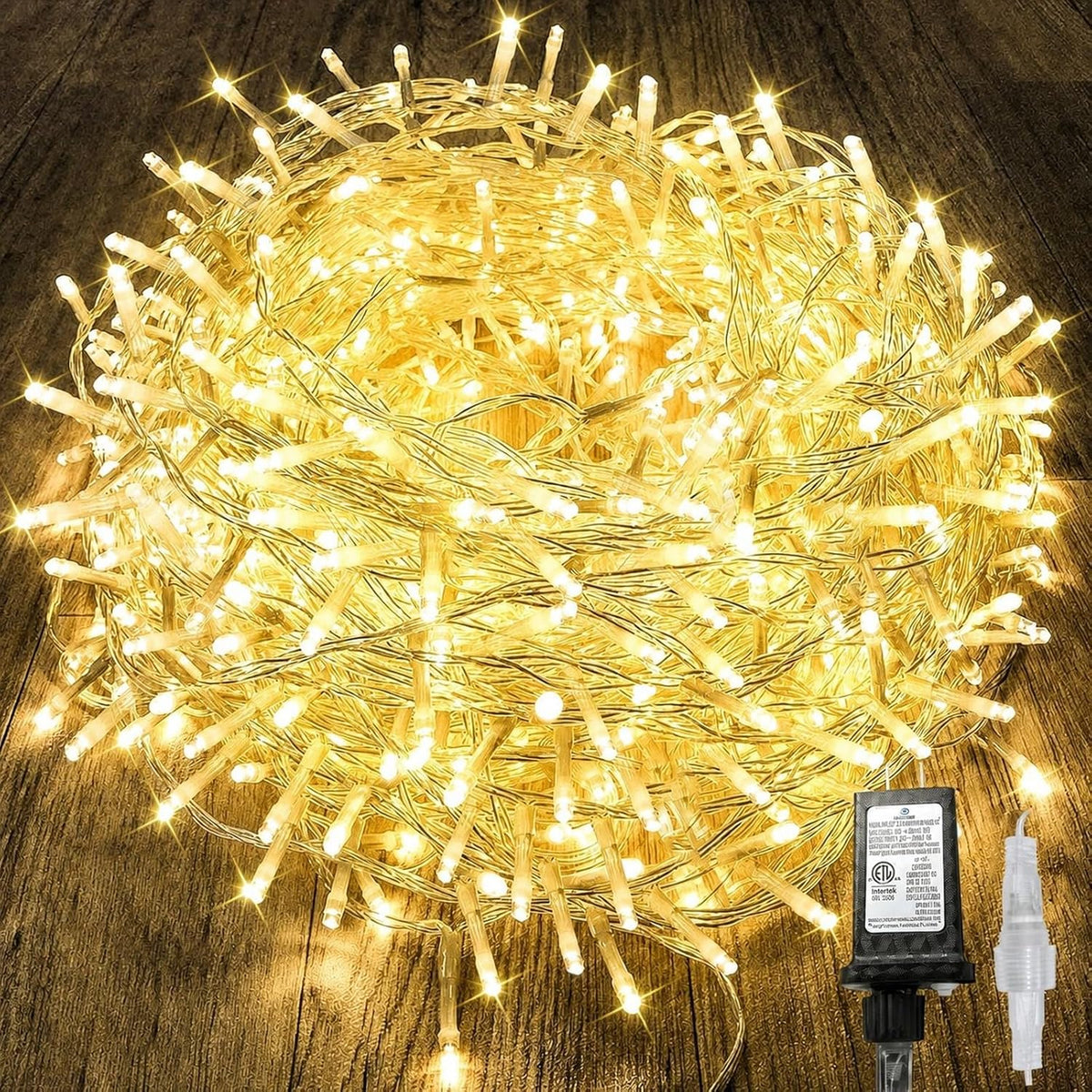 KAQ Connectable 240LED 88Ft String Lights, Christmas Lights Indoor Outdoor