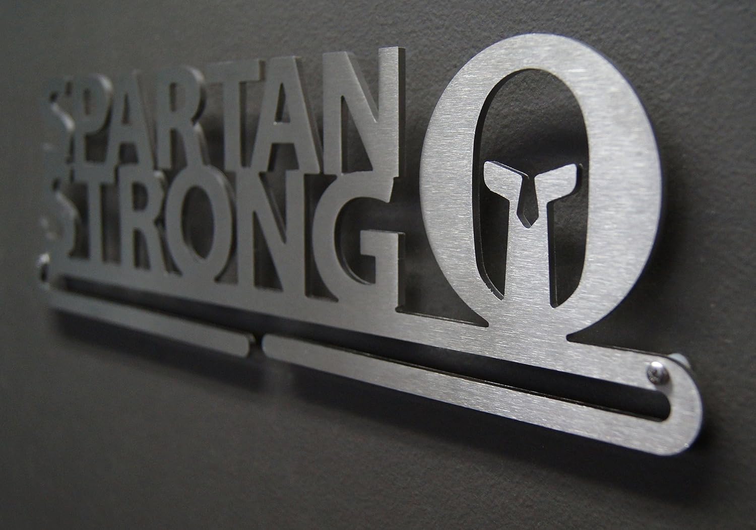 Allied Medal Hangers - Spartan Strong (18" Wide with 1 Hang bar) - Medal Hanger Holder Display Rack - Multiple