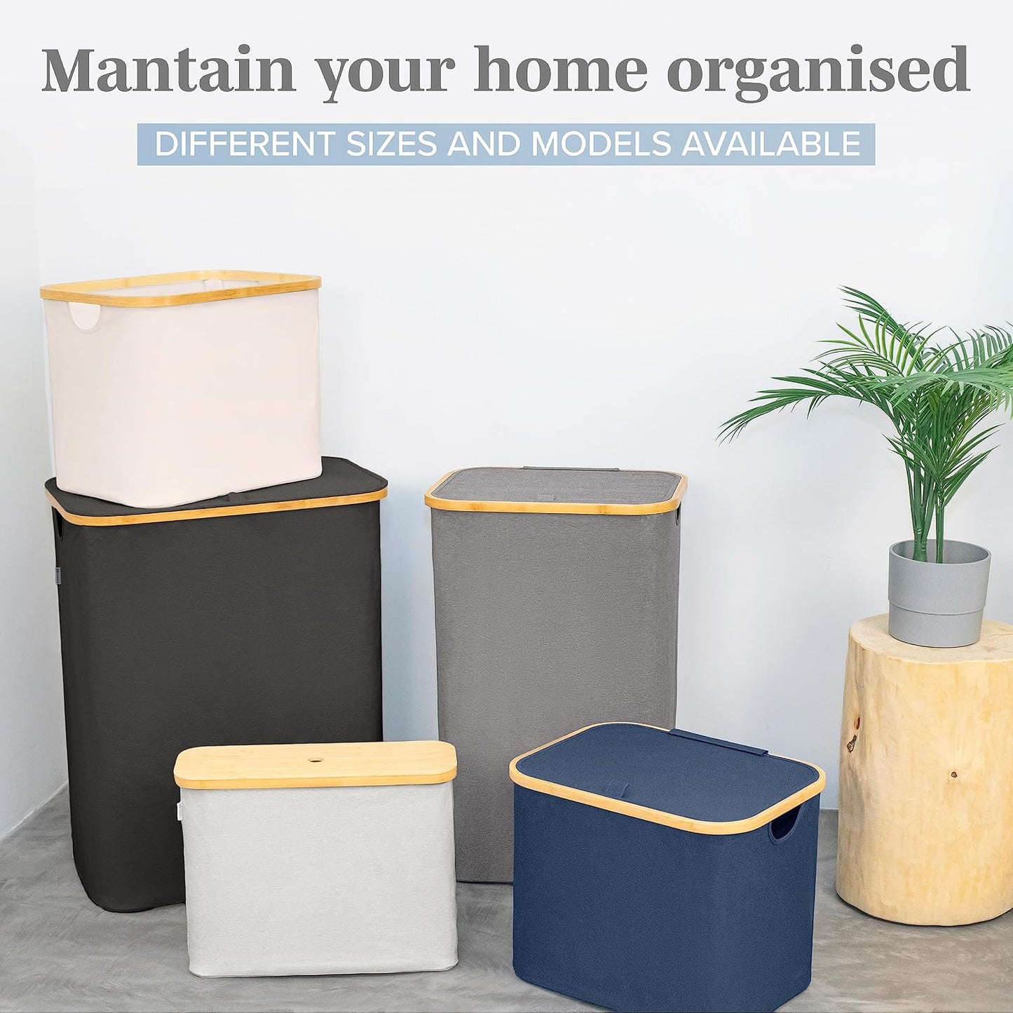 LONBET Toilet Paper Storage for 12 Rolls, Stackable & Foldable - The Ultimate Bathroom Organizer - Waterproof Basket