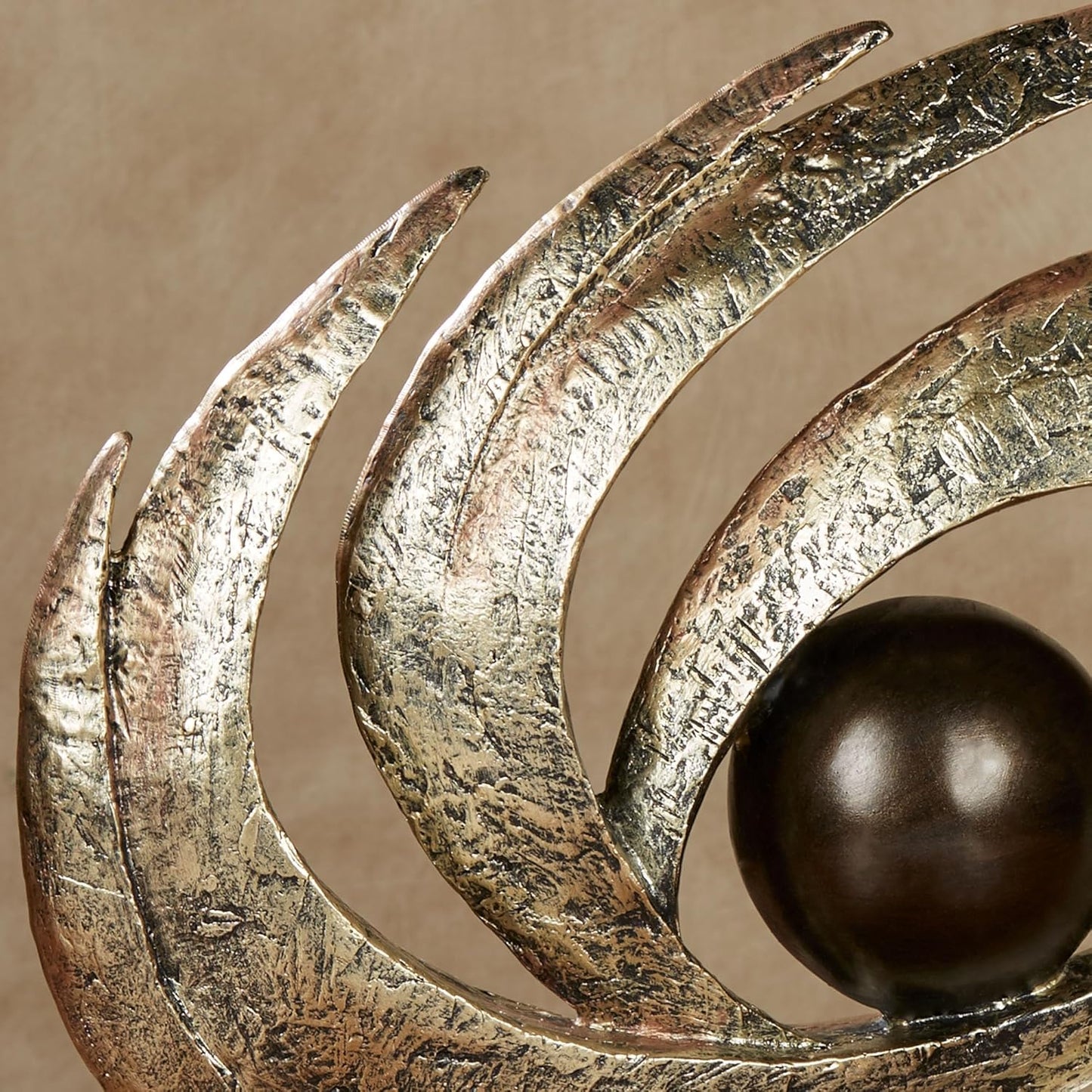 Made of Resin / Aged Gold / 12 Inch