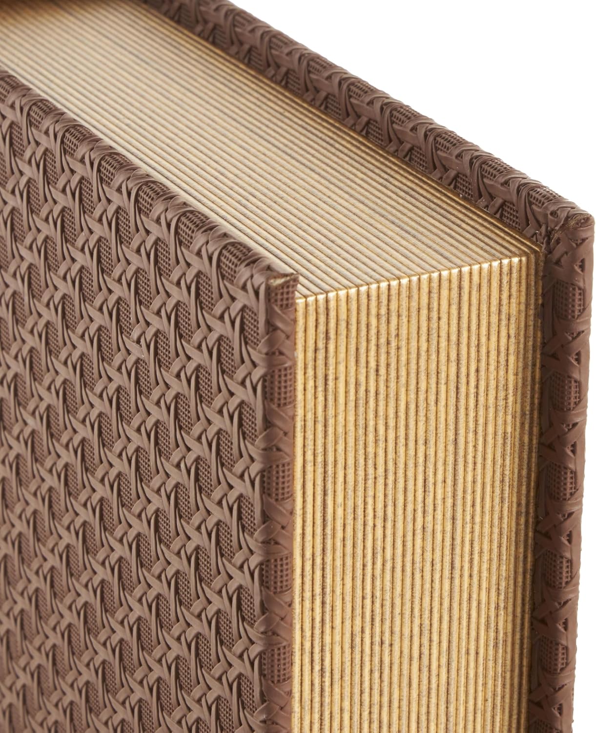 Faux Leather Decorative Box Book Shaped Book Shaped / Brown / 12", 10", 8"H / 8 Inch / Set of 3