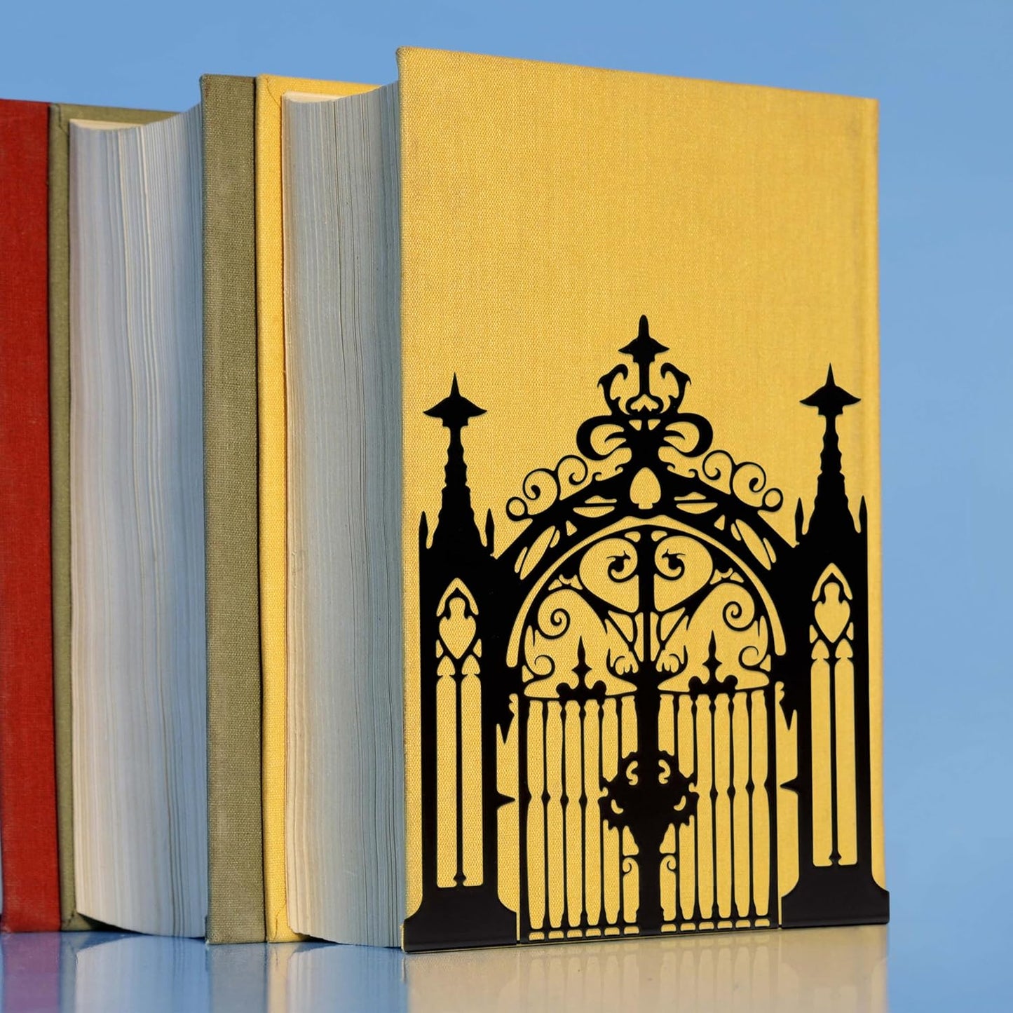 Gothic Church Architectural Metal Bookends