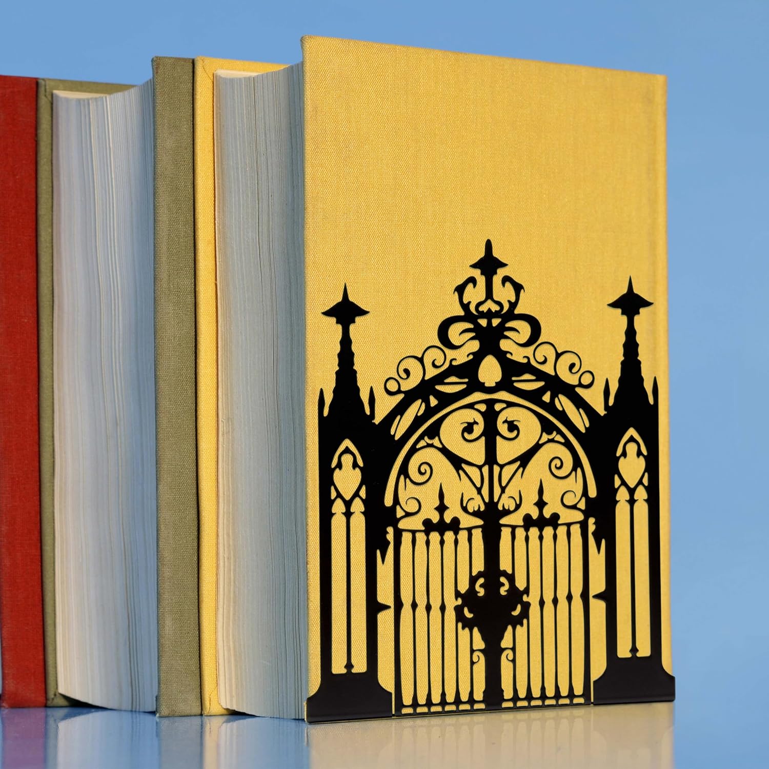 Gothic Church Architectural Metal Bookends