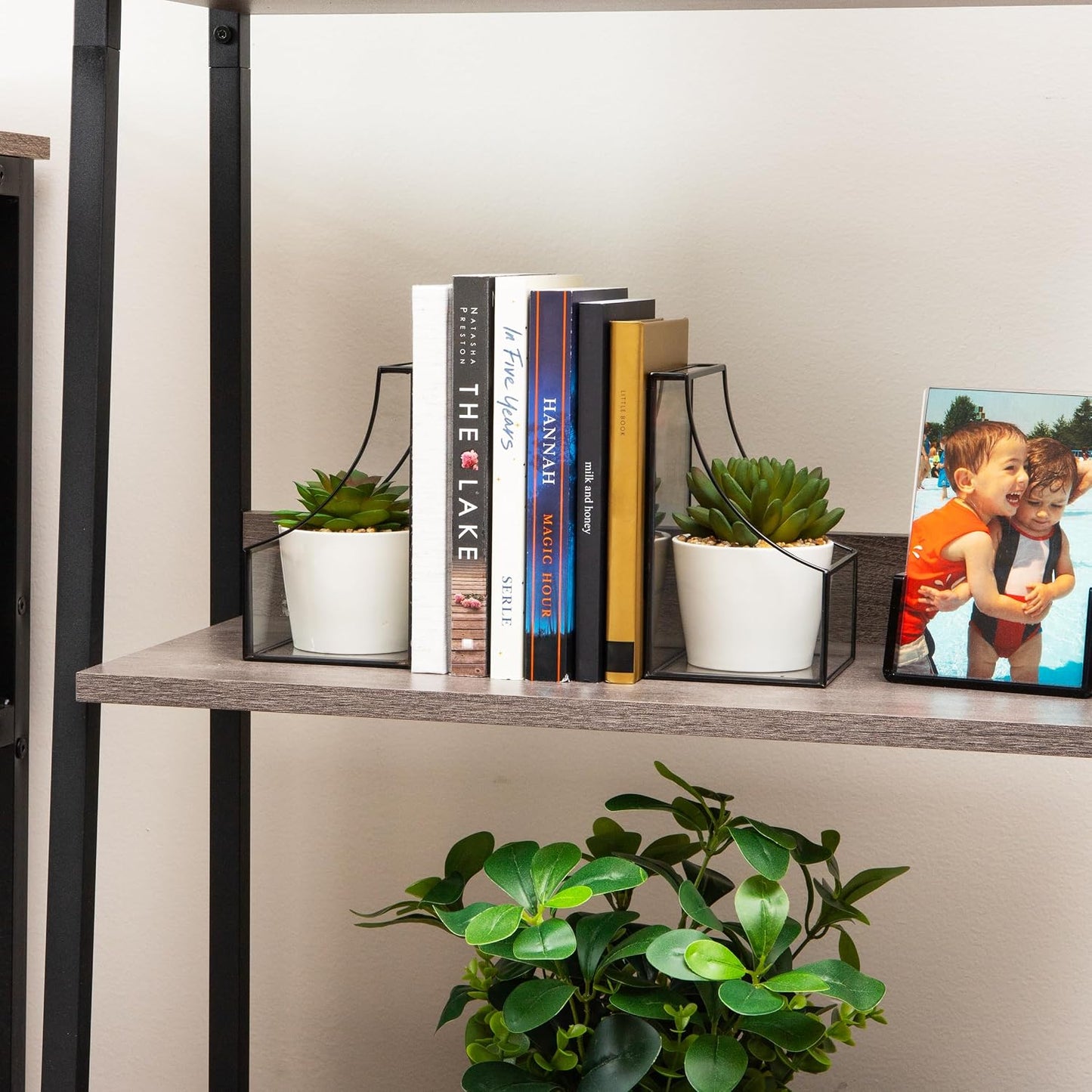 Modern Organizer for Desk or Shelf / Black