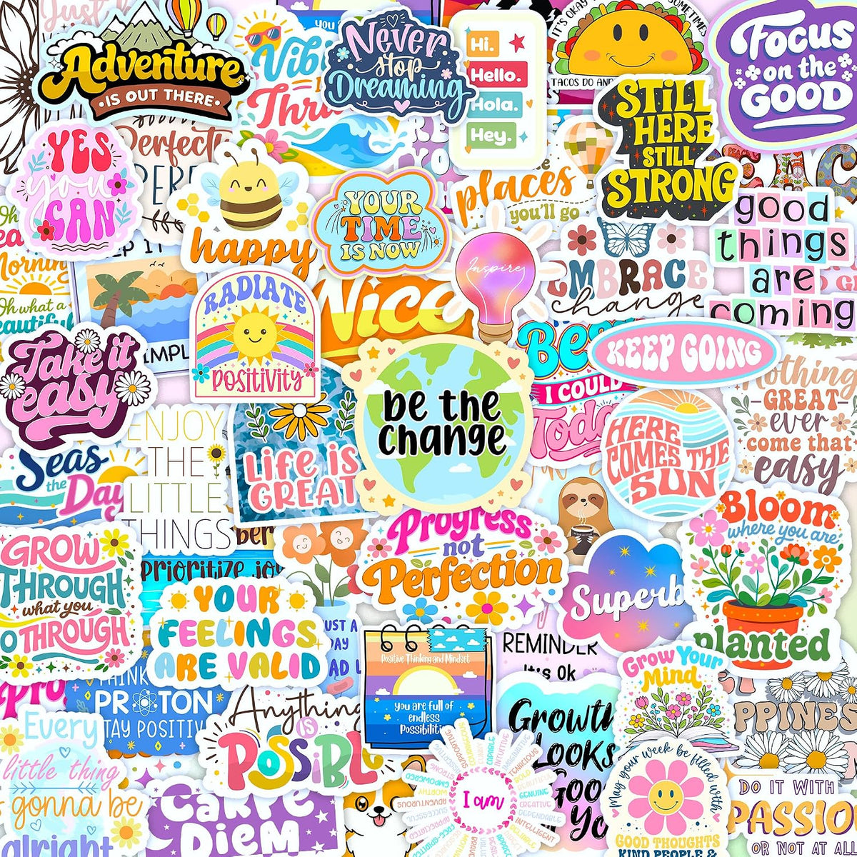 100 Pcs Bible Verse Christian Stickers Religious Faith Sticker