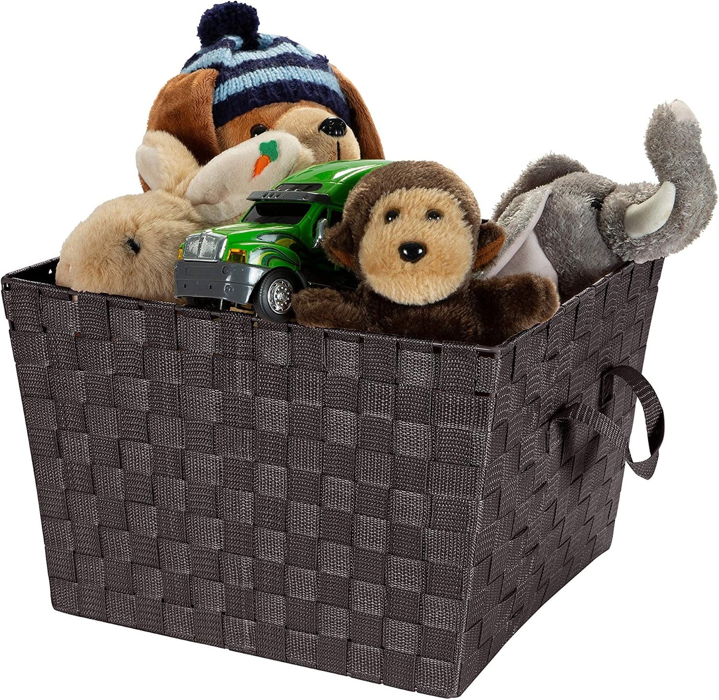 Decorative Storage Basket / Large / Chocolate / Set of 2