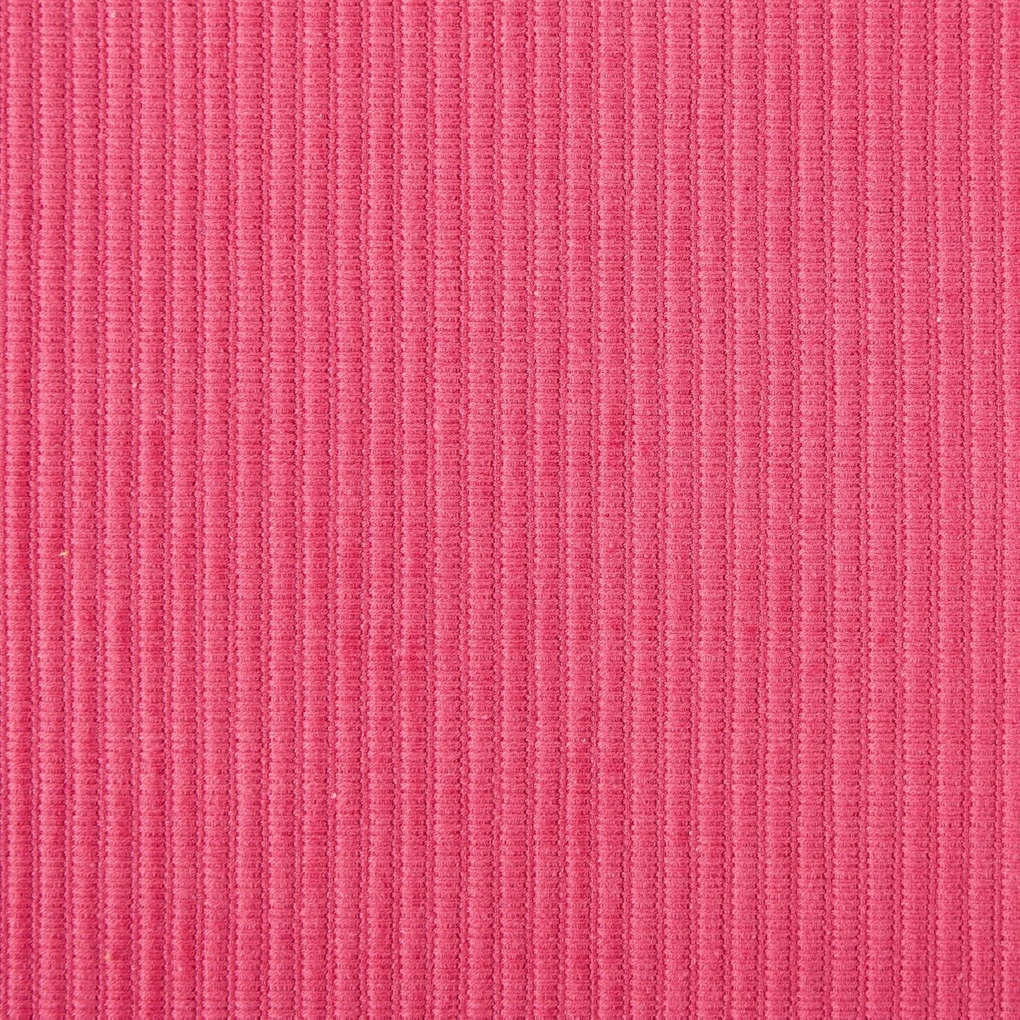 DII Basic Everyday Ribbed Tabletop 100% Cotton, Placemat Set, 13x19, Flamingo, 6 Piece
