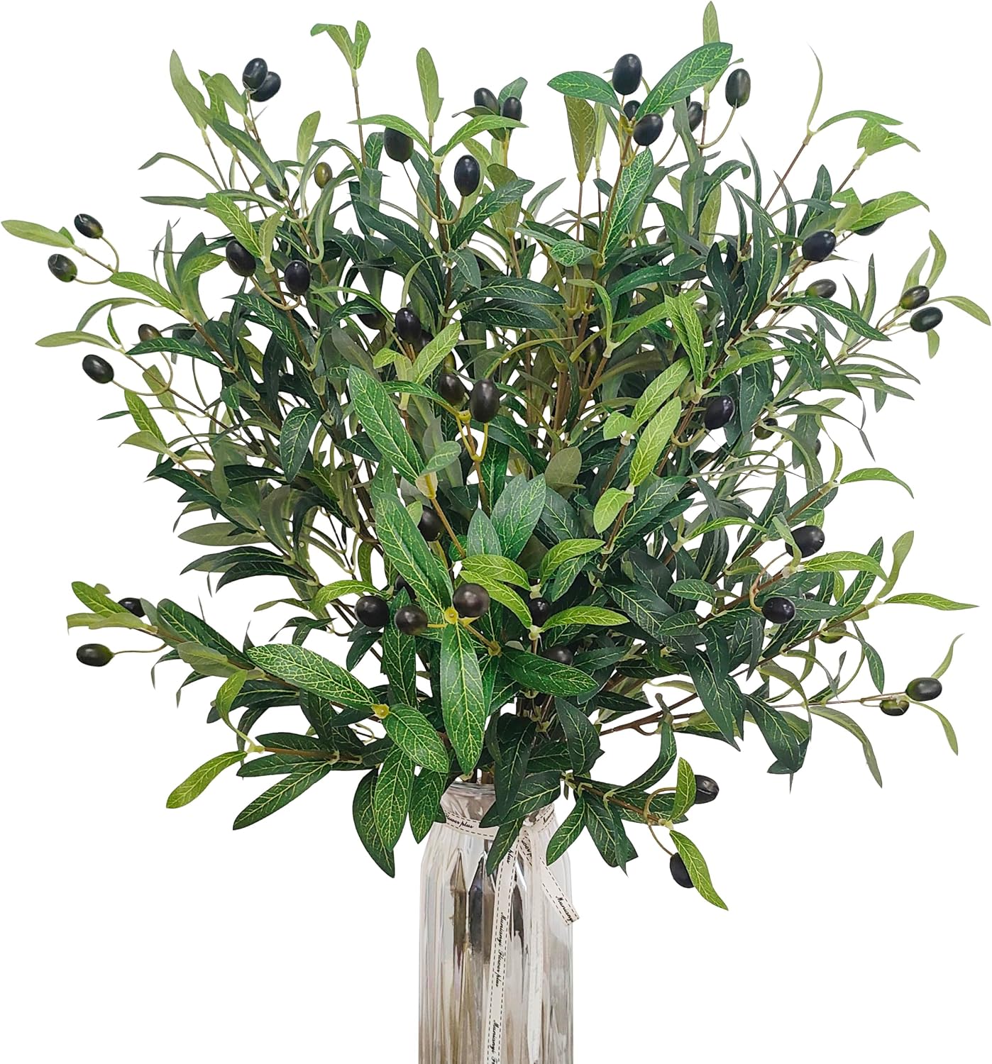 Artificial Olive Branches / 12 Fork 29 In / 29 Inch / Set of 6