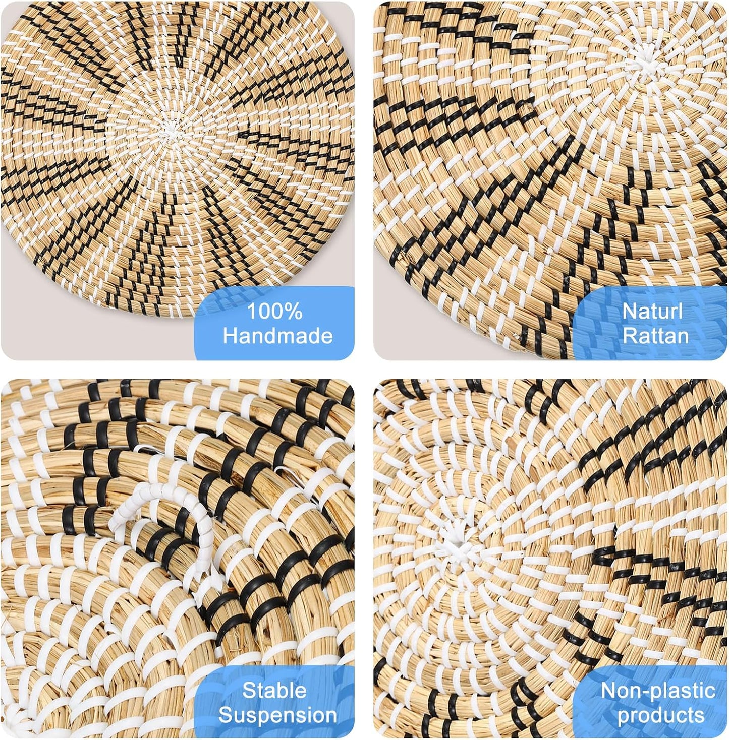 Hanging Woven Wall Basket