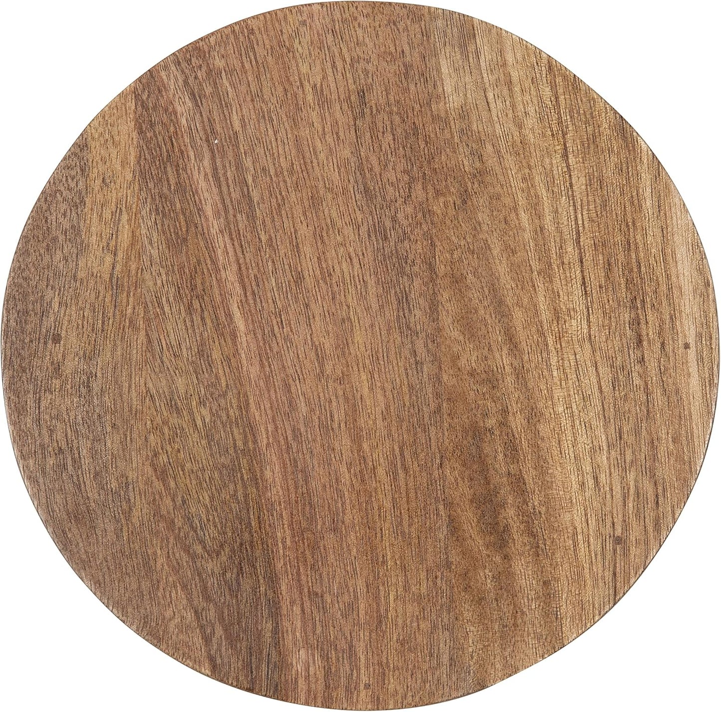 Dahl Wooden Round Drink Table / Natural / 8 x 8 x 23
